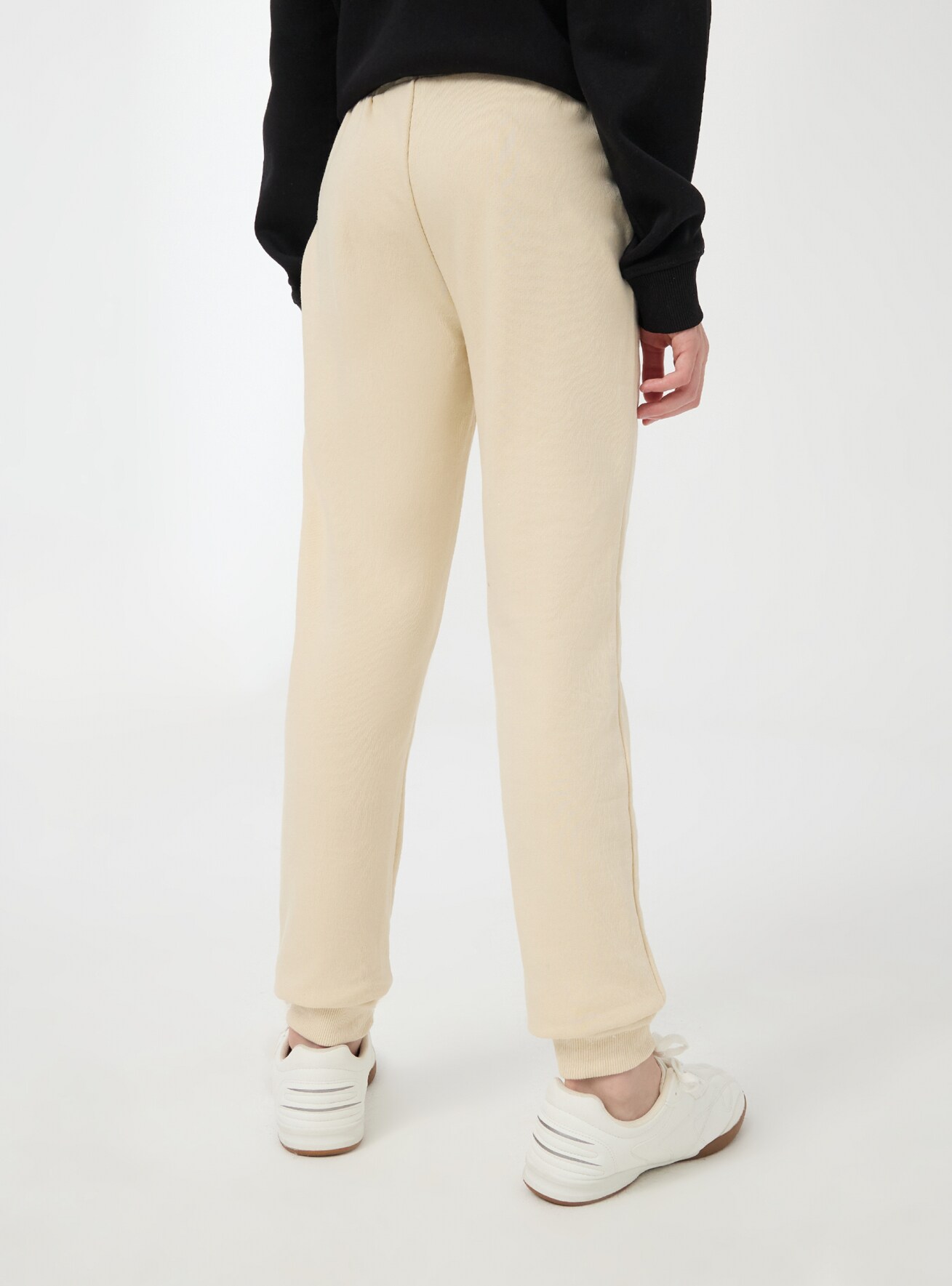 Cream jogging bottoms outlet