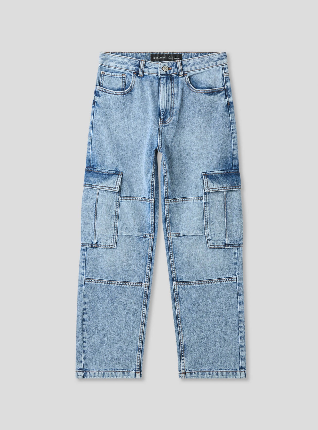 Pantalone Jeans Lungo Chłopiec Terranova