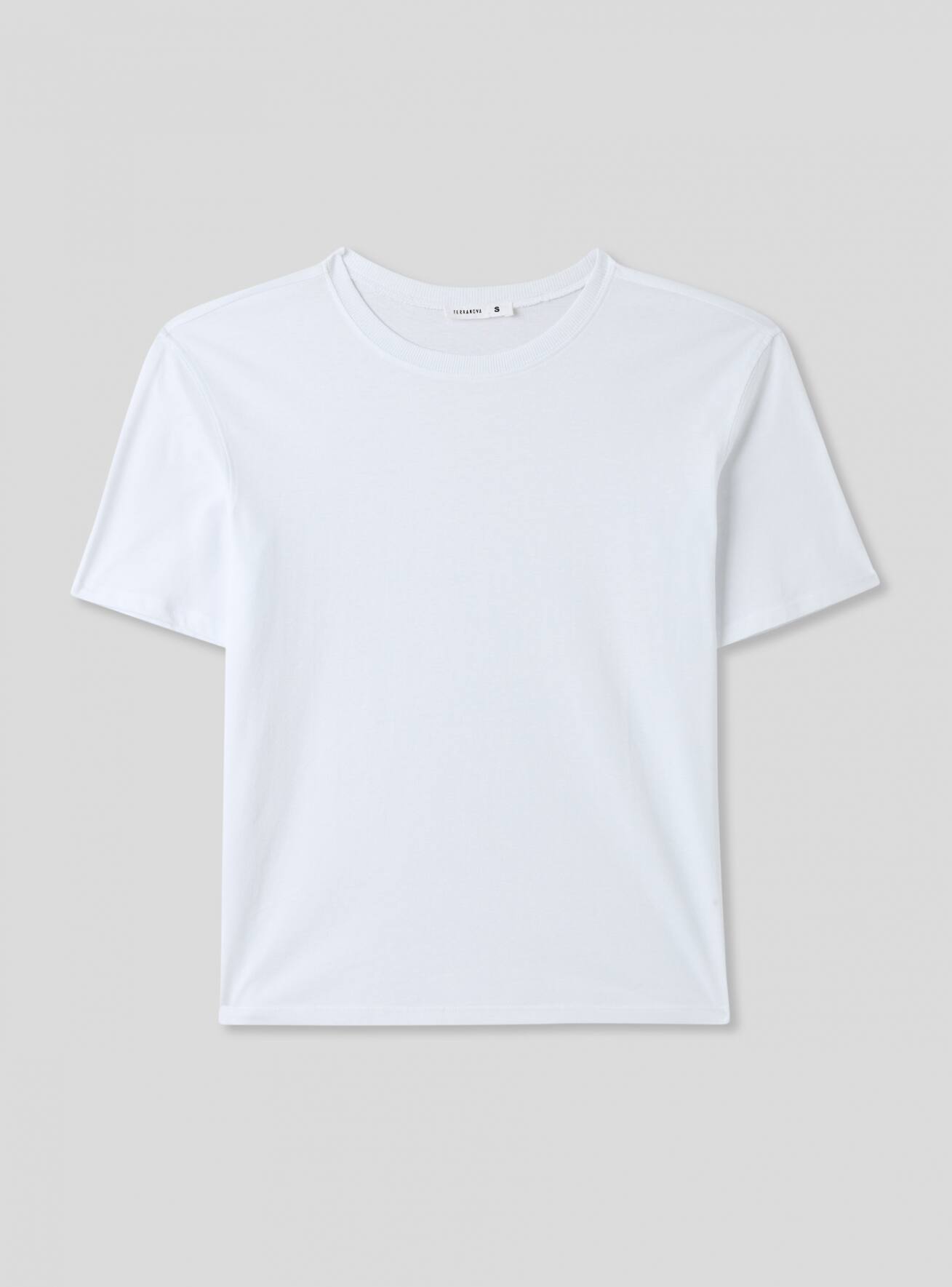 Solid white t shirt for women best sale