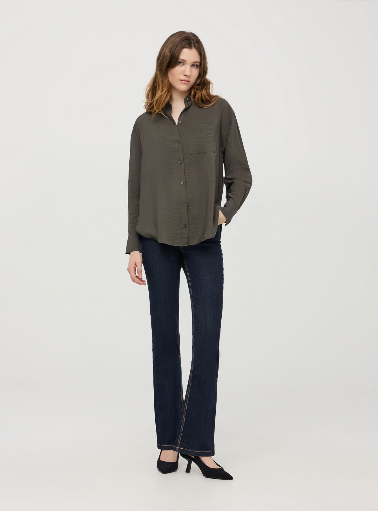 Long-sleeved shirt Woman Terranova