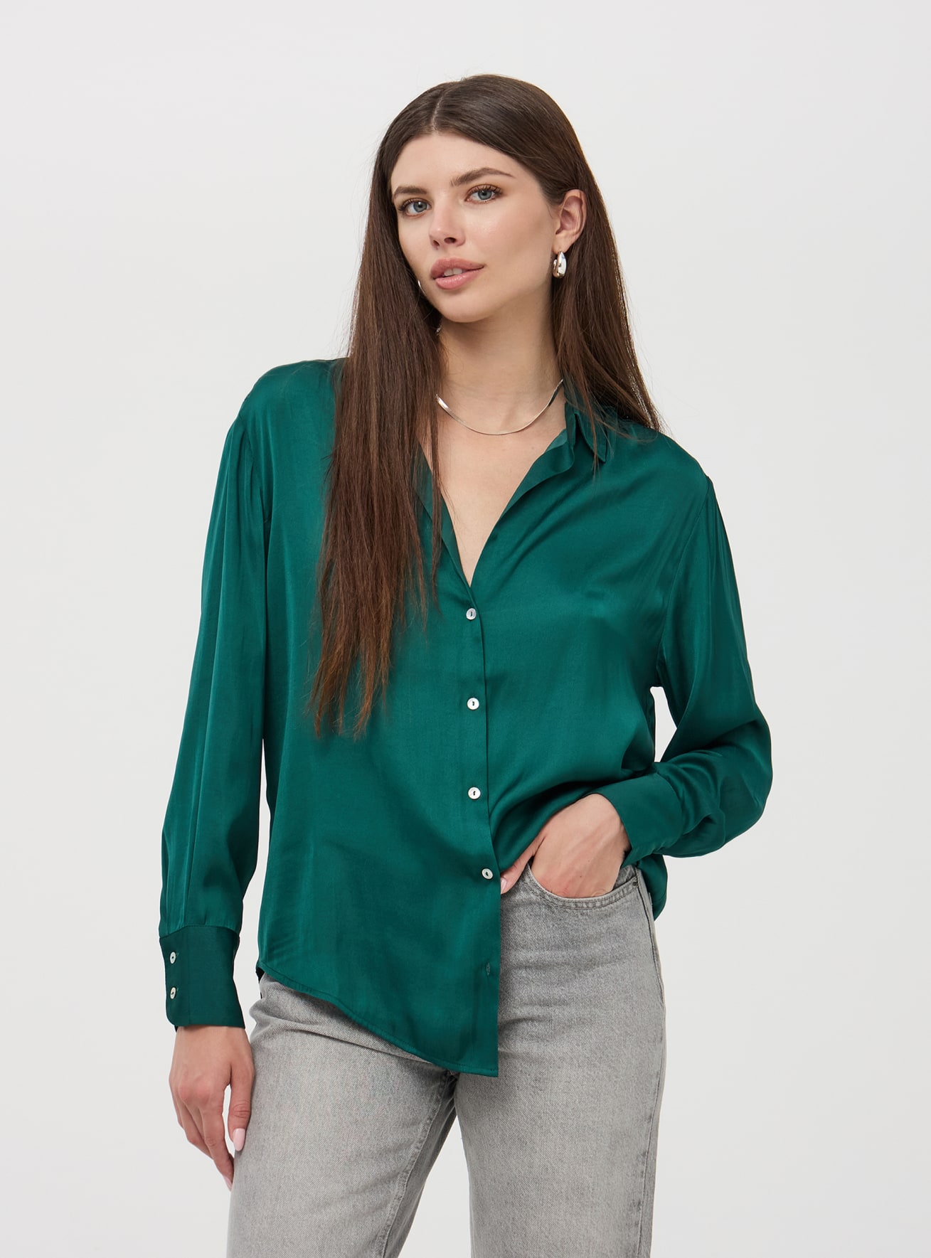 Long-sleeved shirt Woman Terranova
