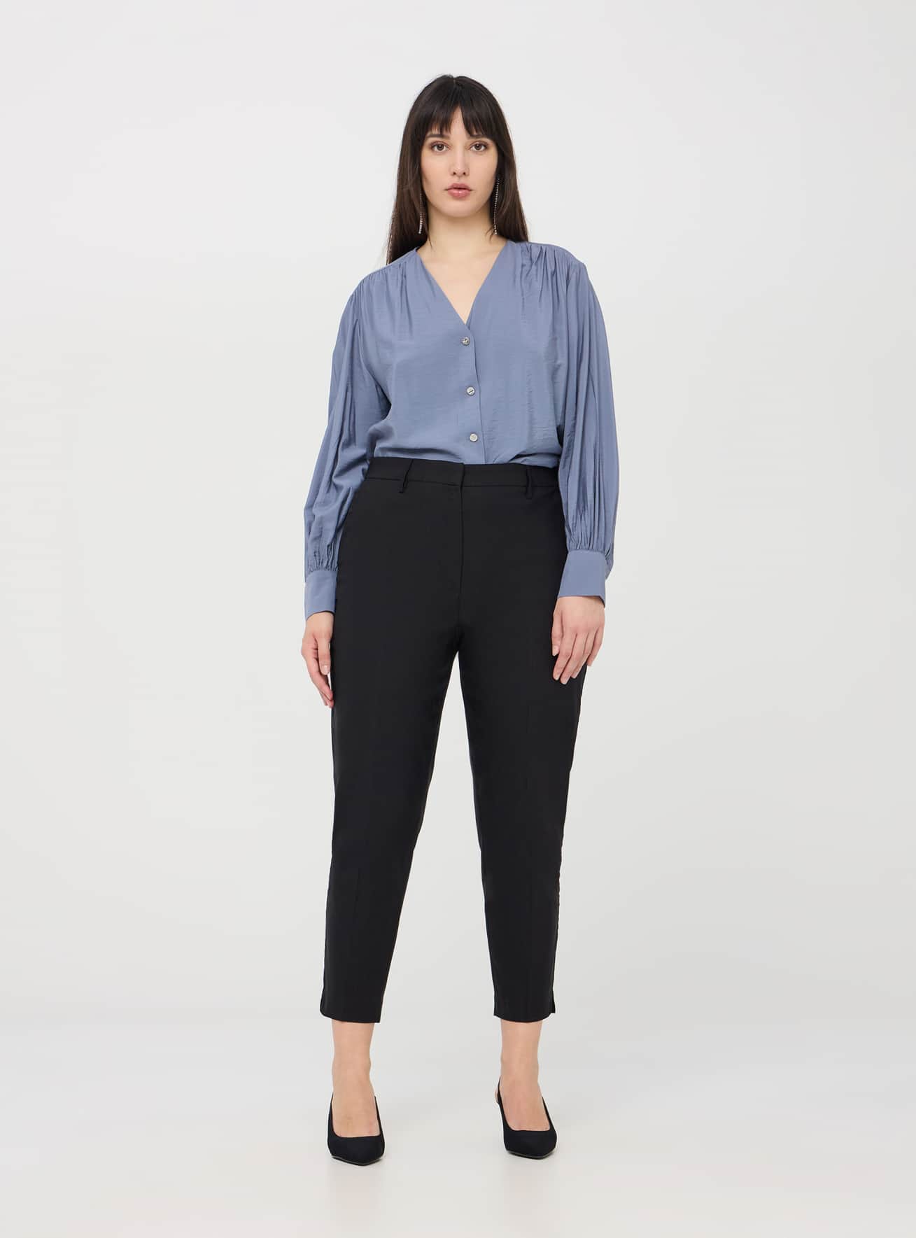 Pantaloni eleganti Nero Acquista Online Terranova