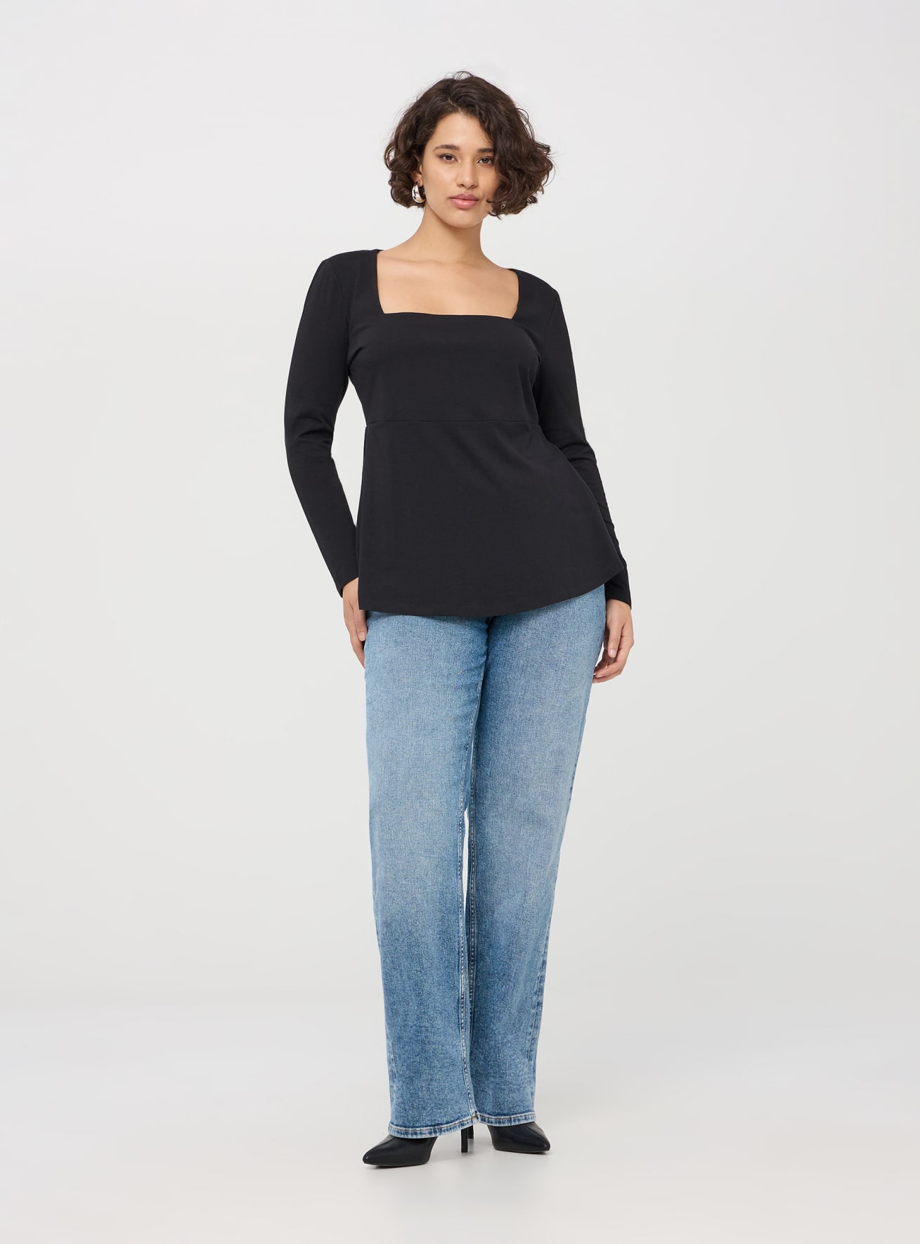 T shirt scollo quadrato hotsell