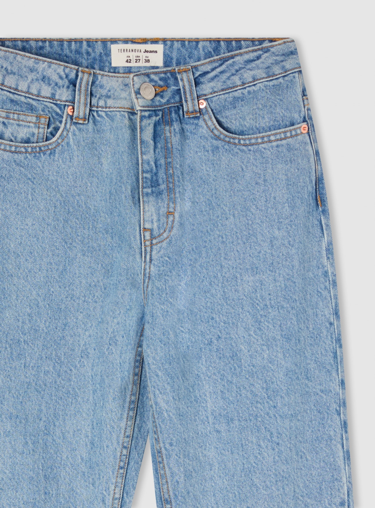 Długie spodnie jeansowe Donna Terranova