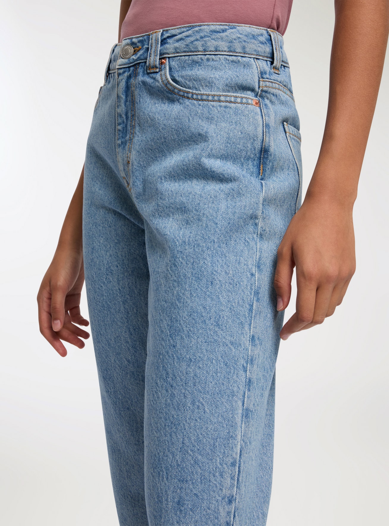 Długie spodnie jeansowe Donna Terranova