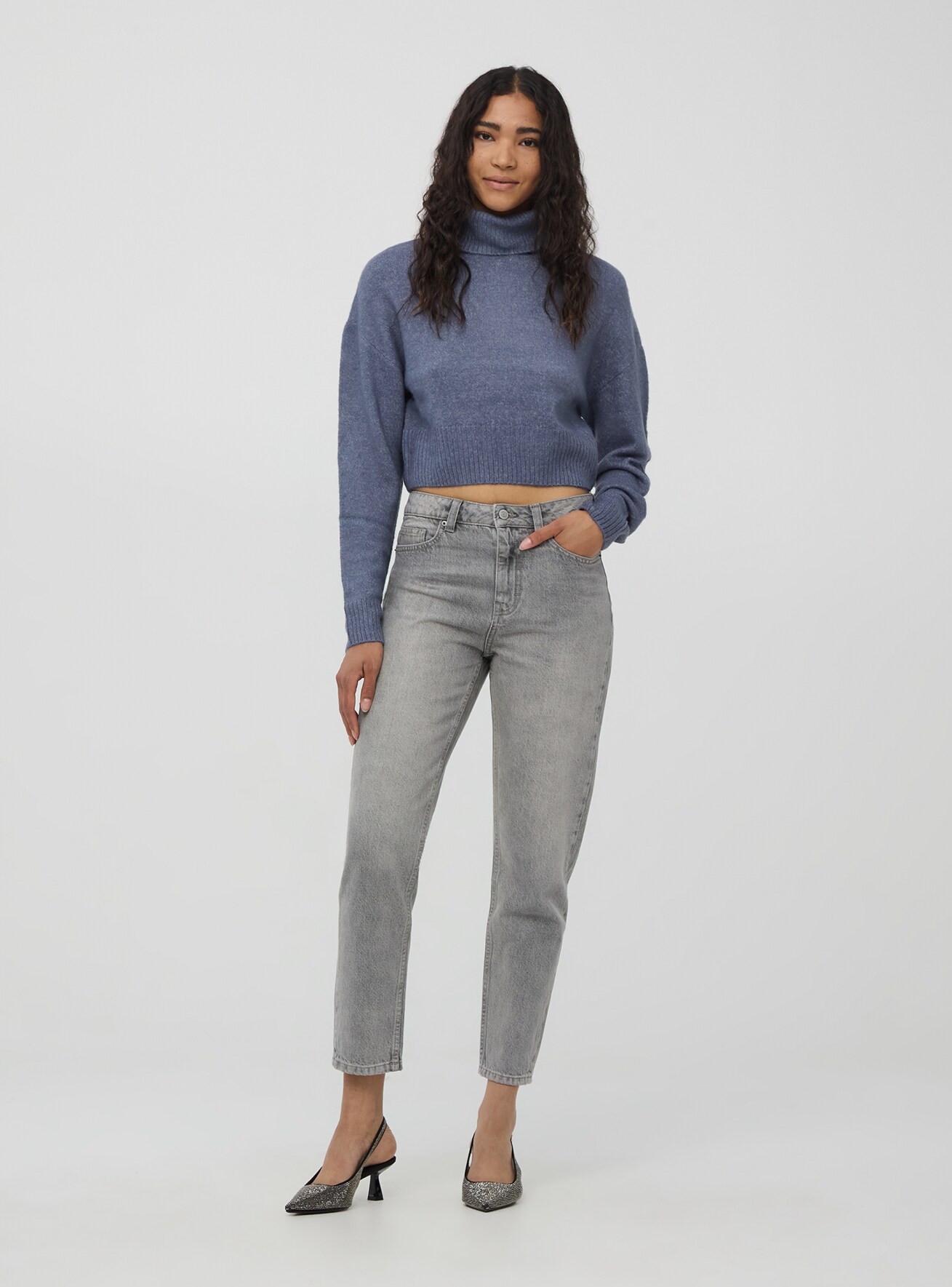 Pantalone Jeans Lungo Damen Terranova