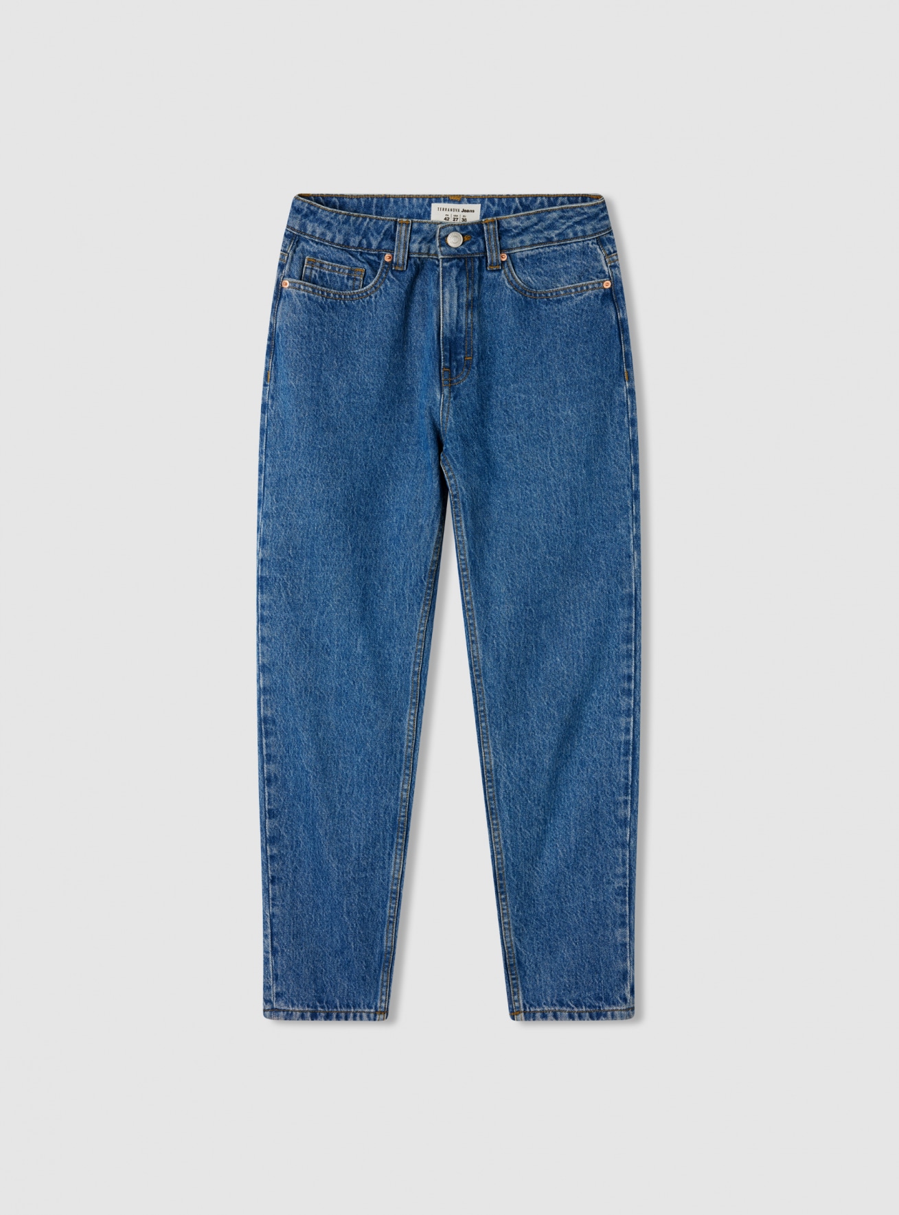 Pantalone Jeans Lungo Donna Terranova