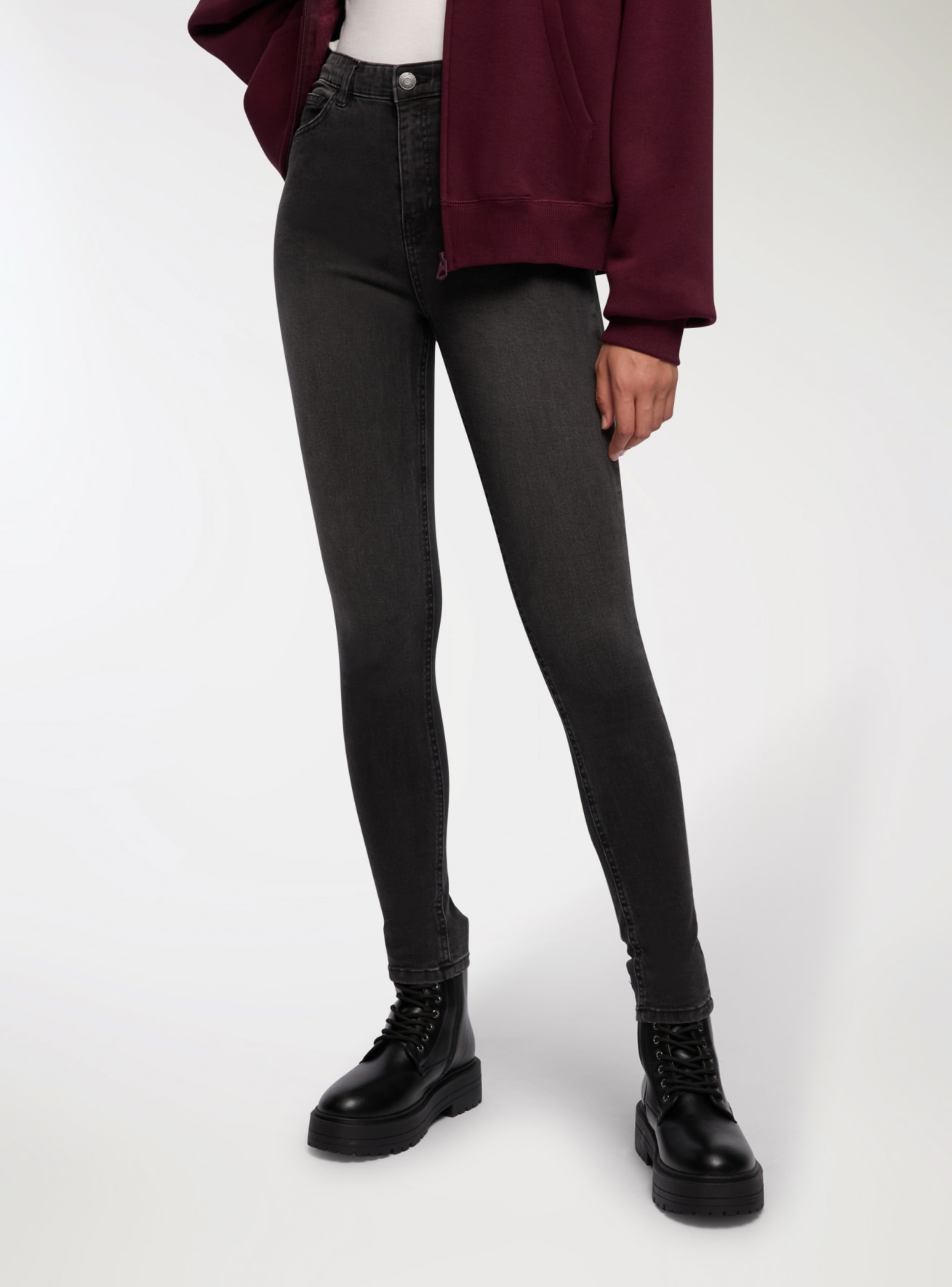 Pantalone Jeans Lungo Dámské Terranova