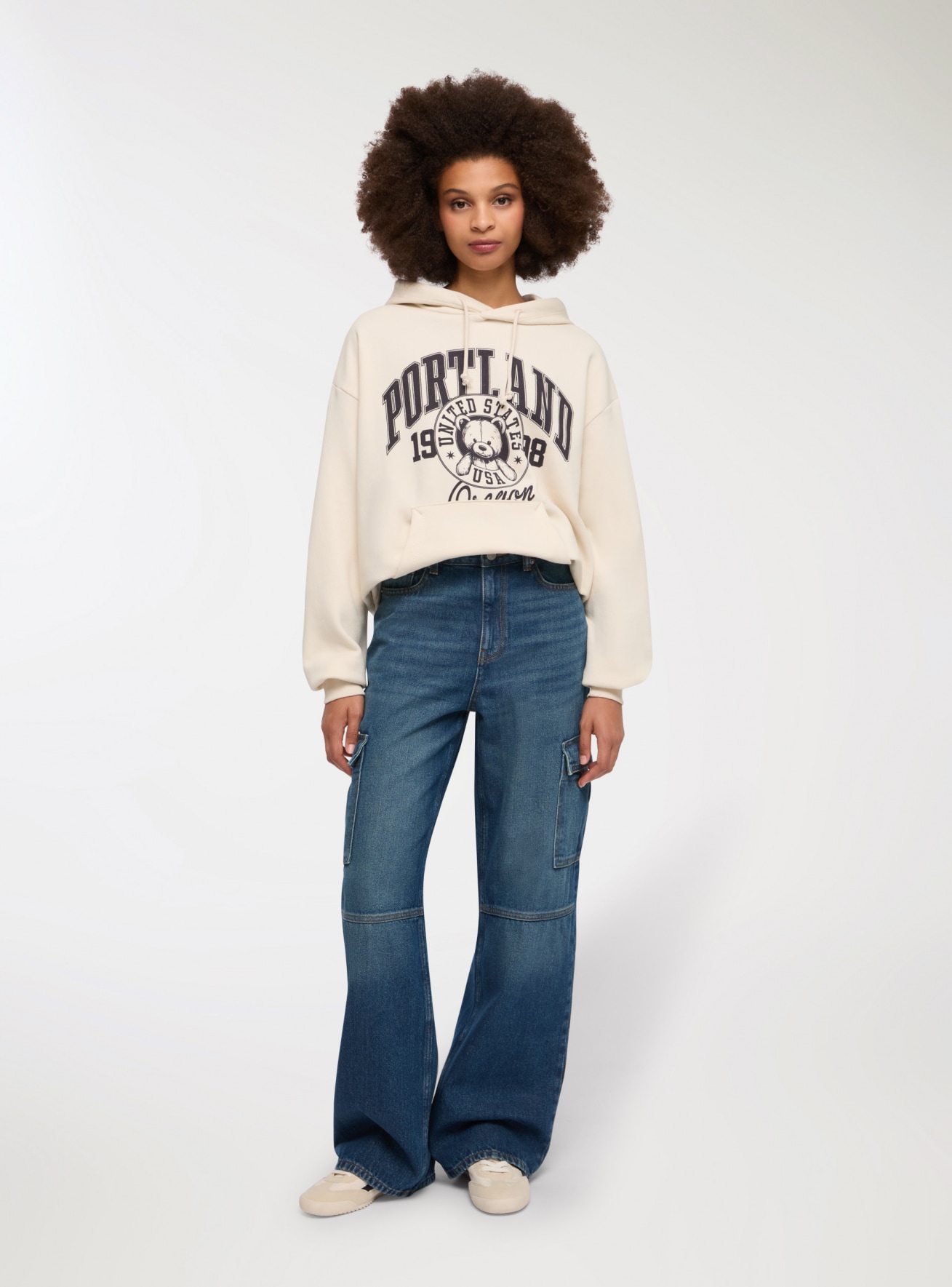 Long pants jeans Woman Terranova