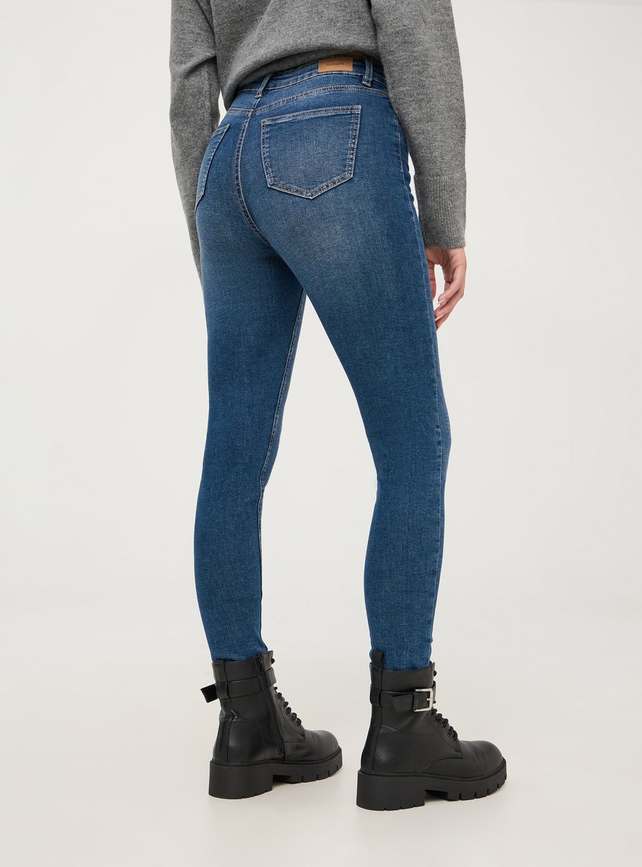 Pantalone Jeans Lungo Dámské Terranova