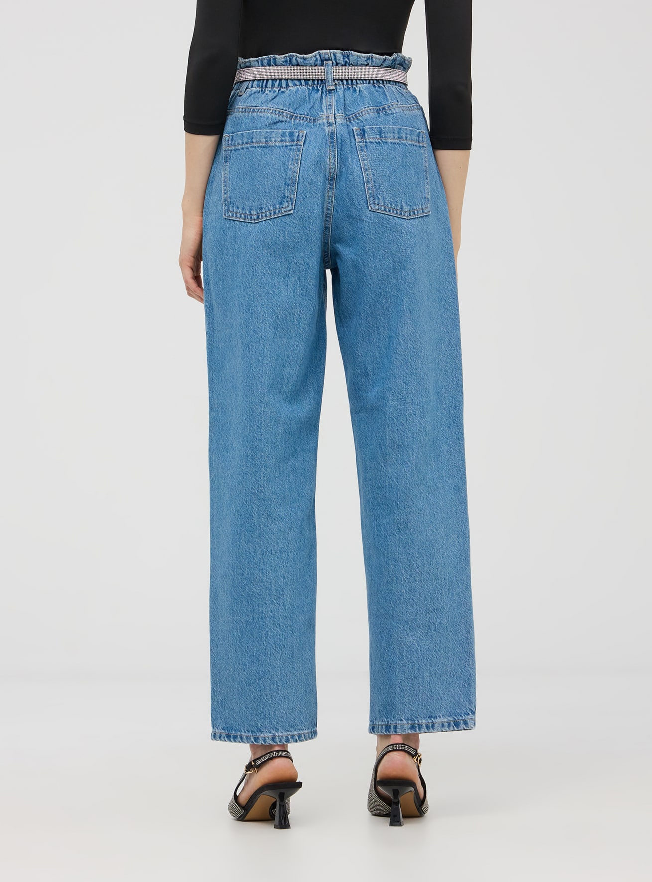 Pantalone Jeans Lungo Dámské Terranova