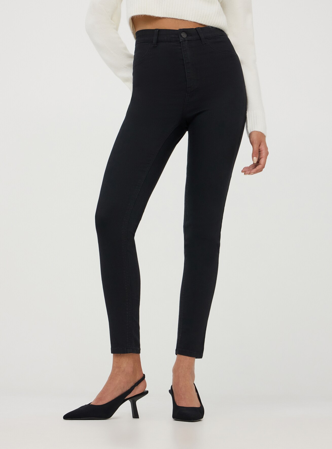 Long pants jeans Woman Terranova