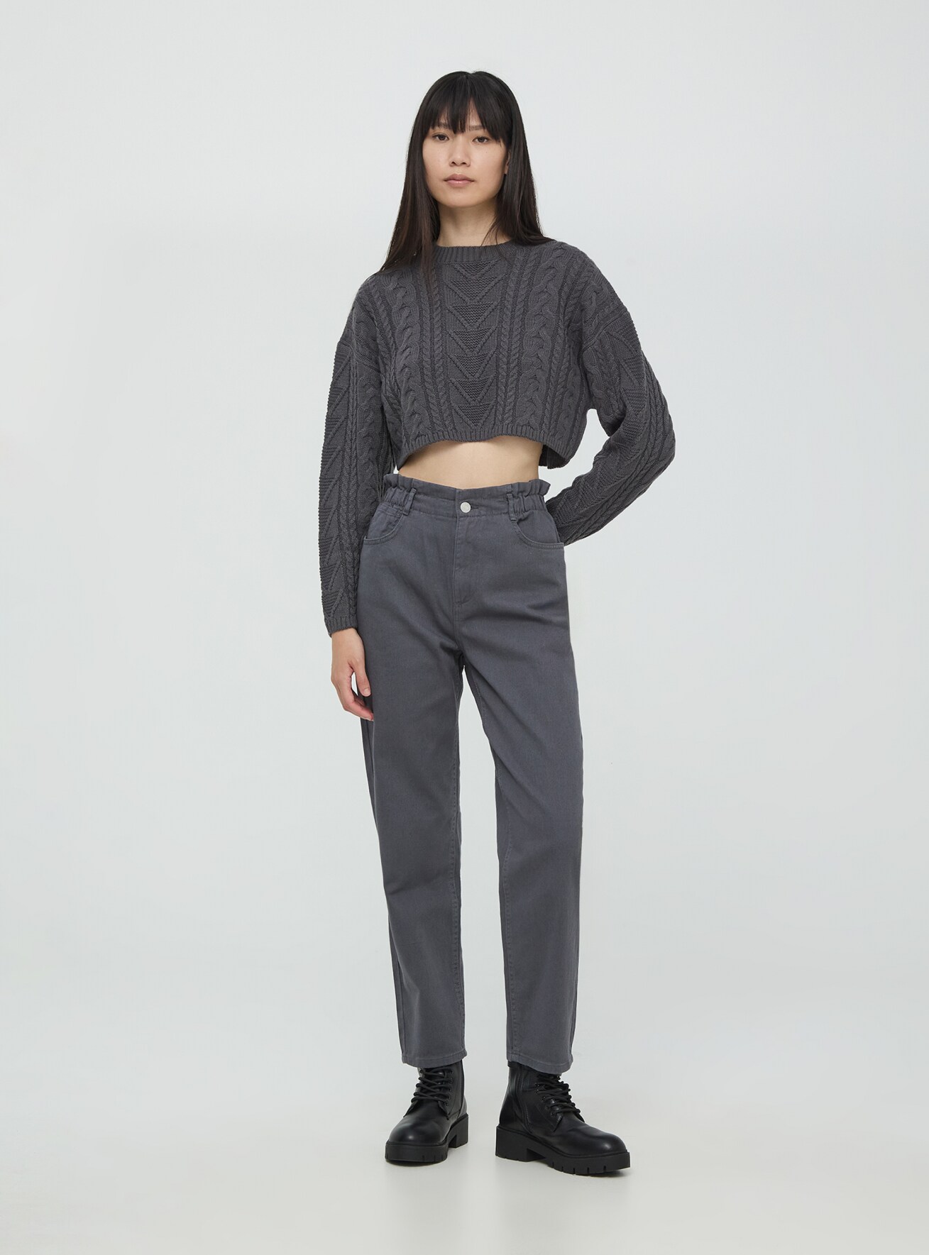 Pantaloni paper bag sale