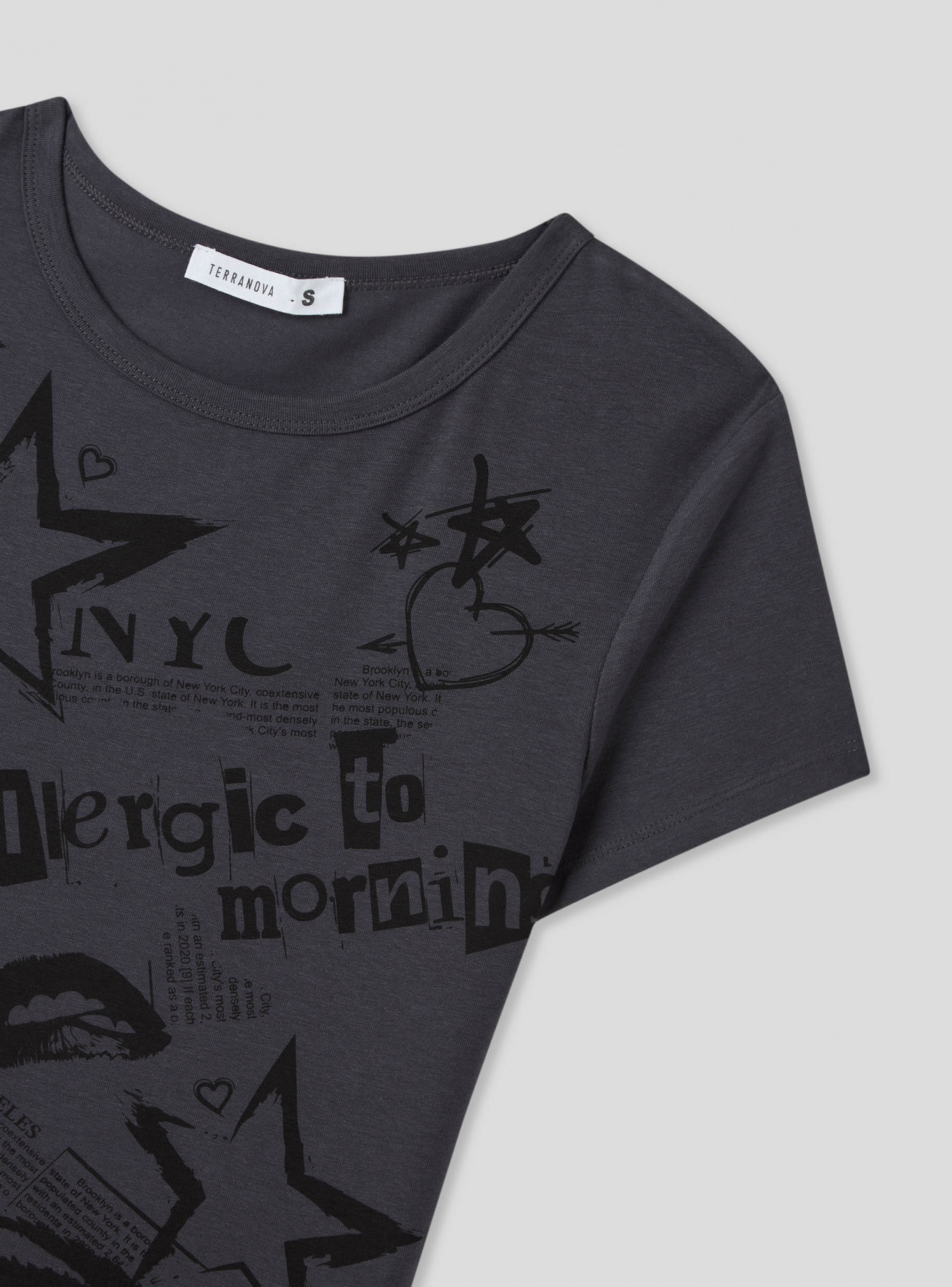 T-Shirt MC Damen Terranova