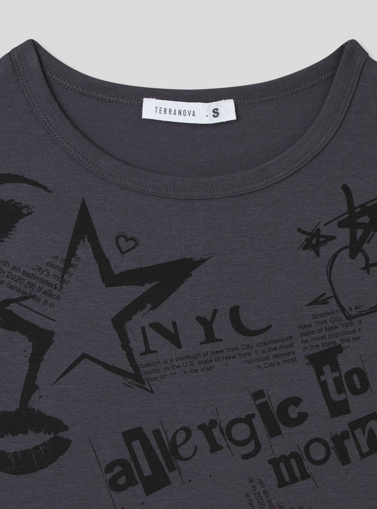 T-Shirt MC Damen Terranova