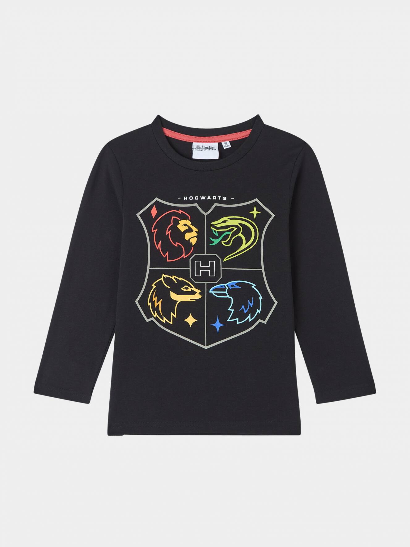 T shirt Harry Potter nero Terranova