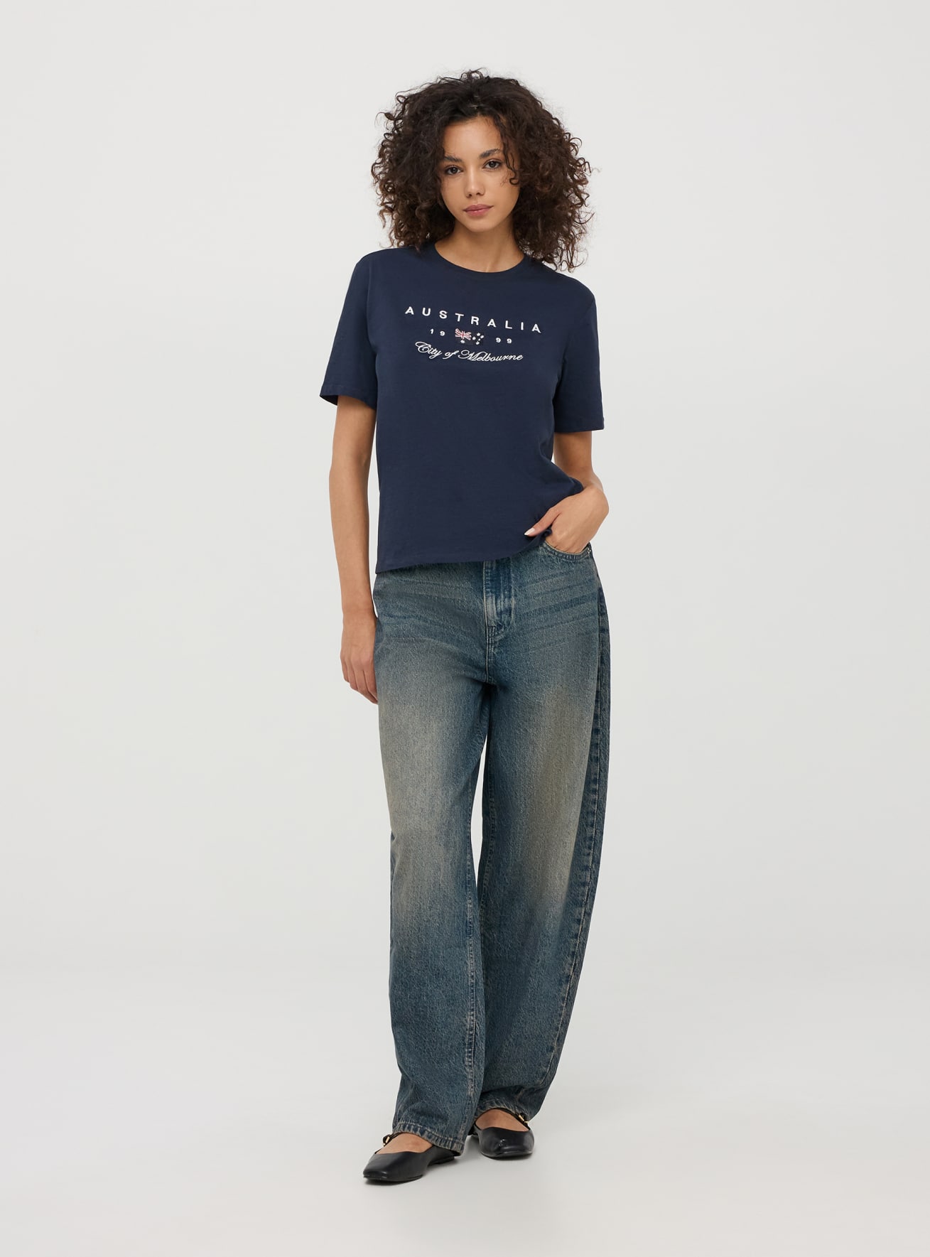 T-Shirt MC Damen Terranova