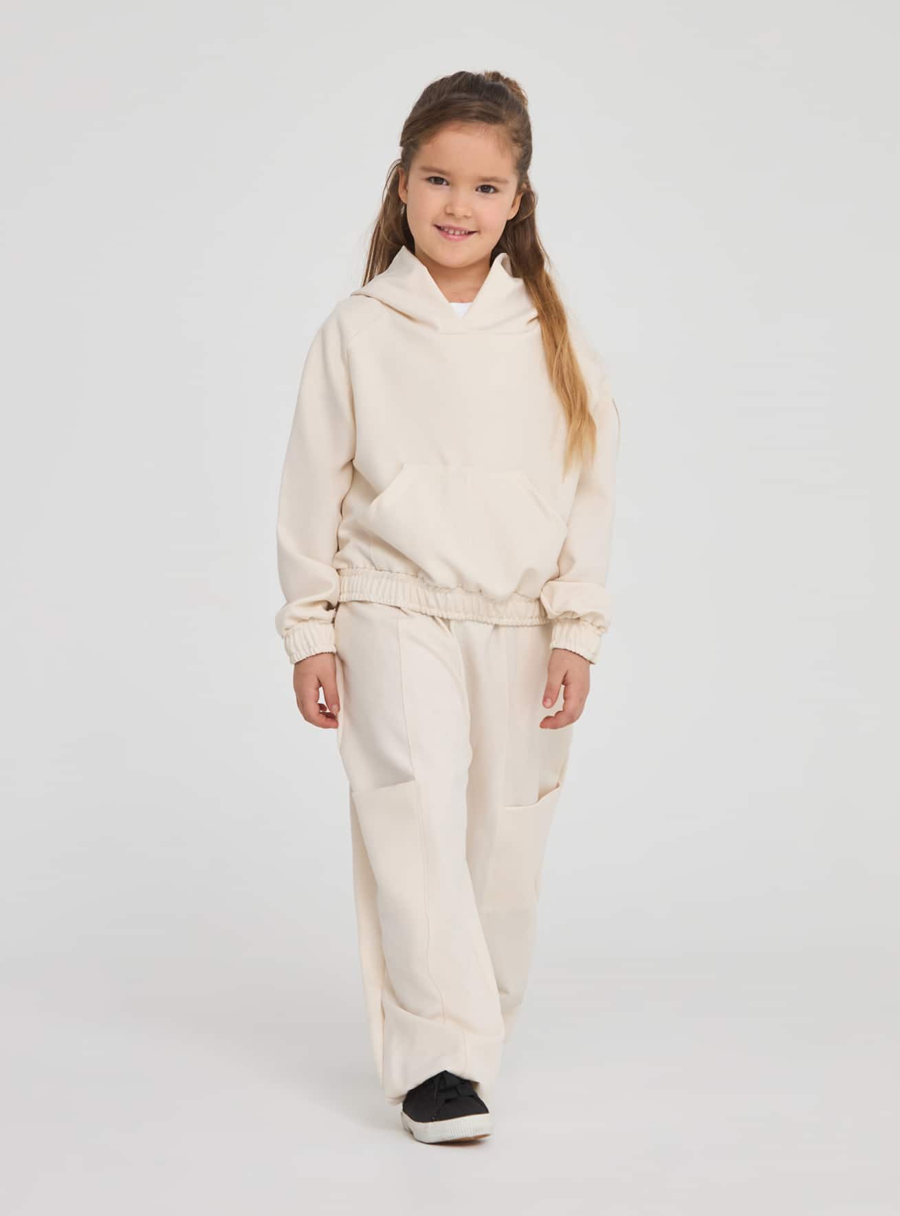 Beige light Tracksuit bottoms with drawstring and pockets Buy Online Terranova