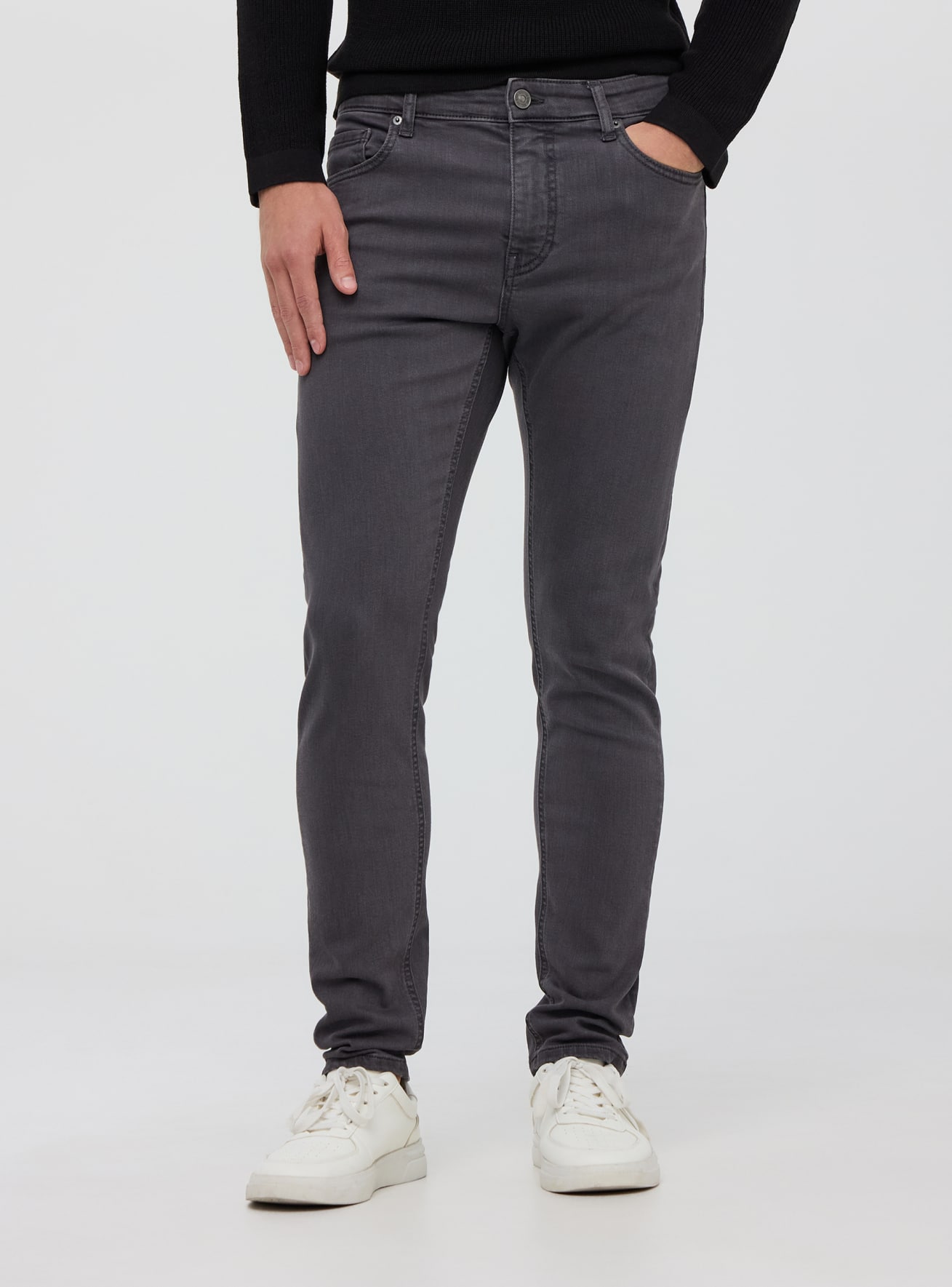 Skinny pantaloni uomo top