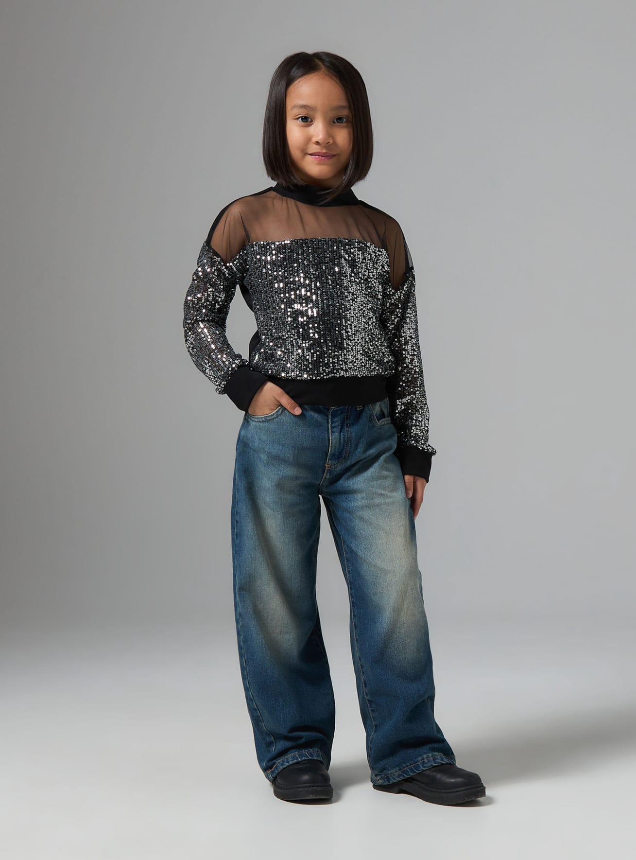 Long pants jeans Girls Terranova
