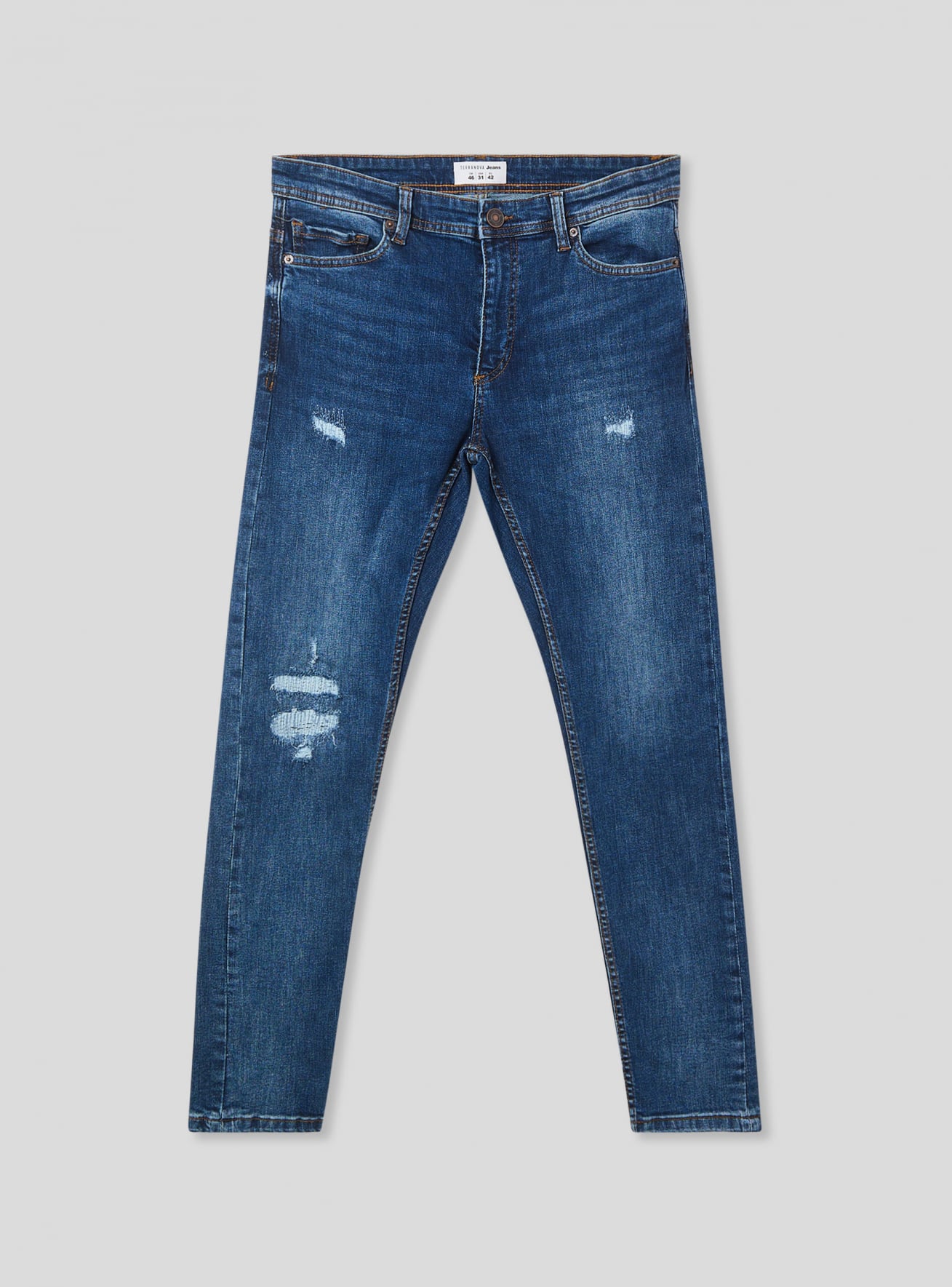 Pantalone Jeans Lungo Pánské Terranova