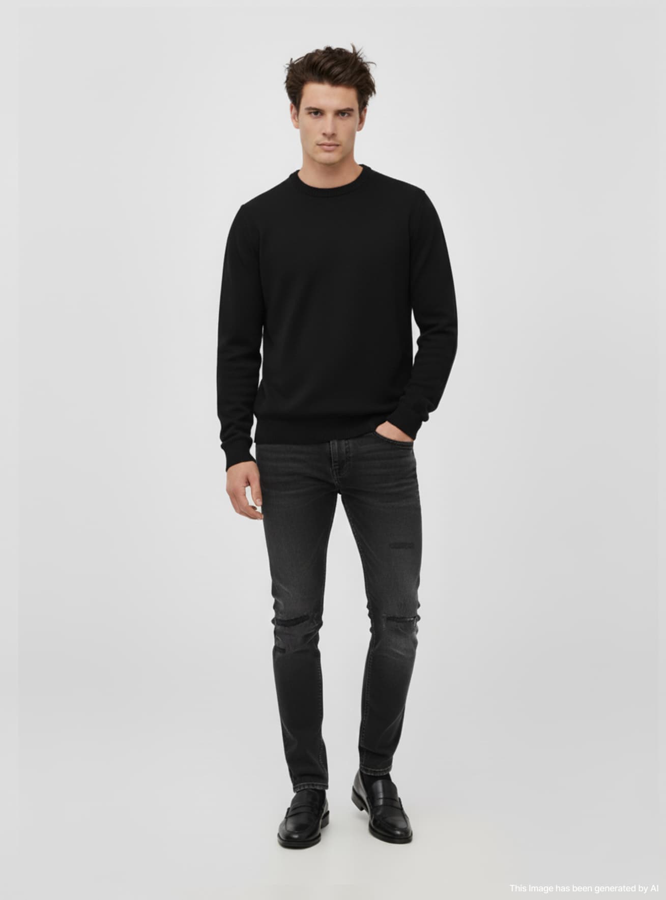 Pantalone Jeans Lungo Uomo Terranova
