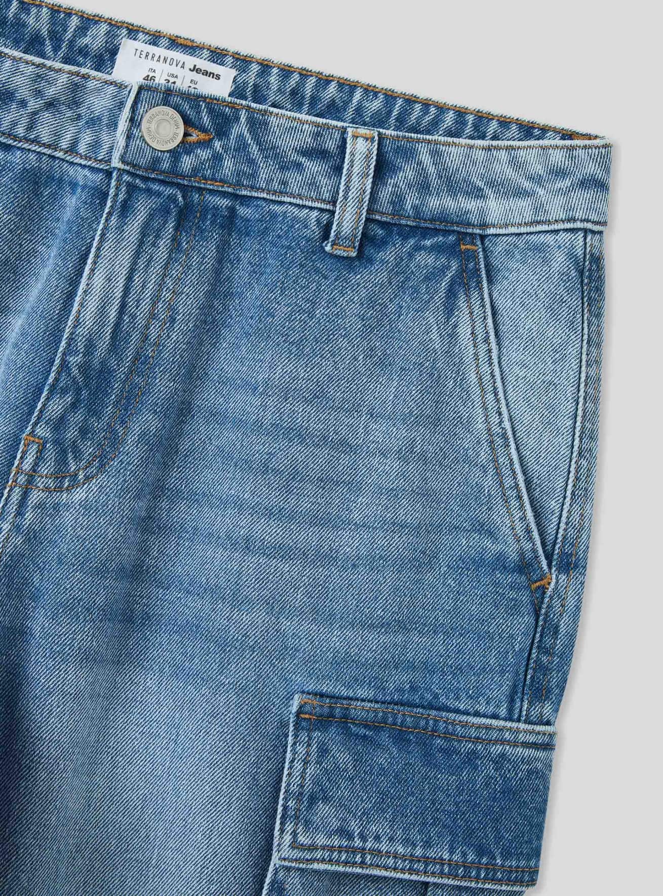 Pantalone Jeans Lungo Muz Terranova