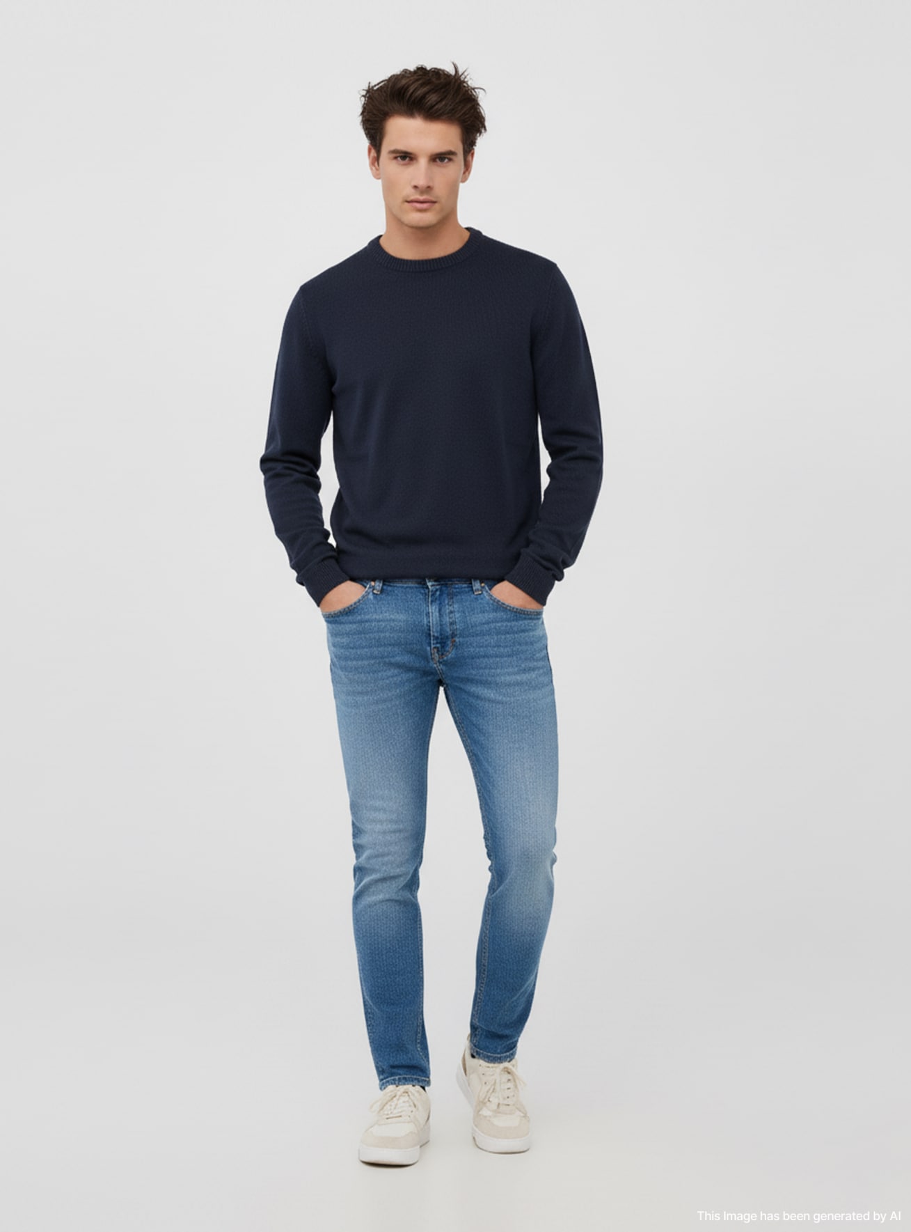 Pantalone Jeans Lungo Uomo Terranova