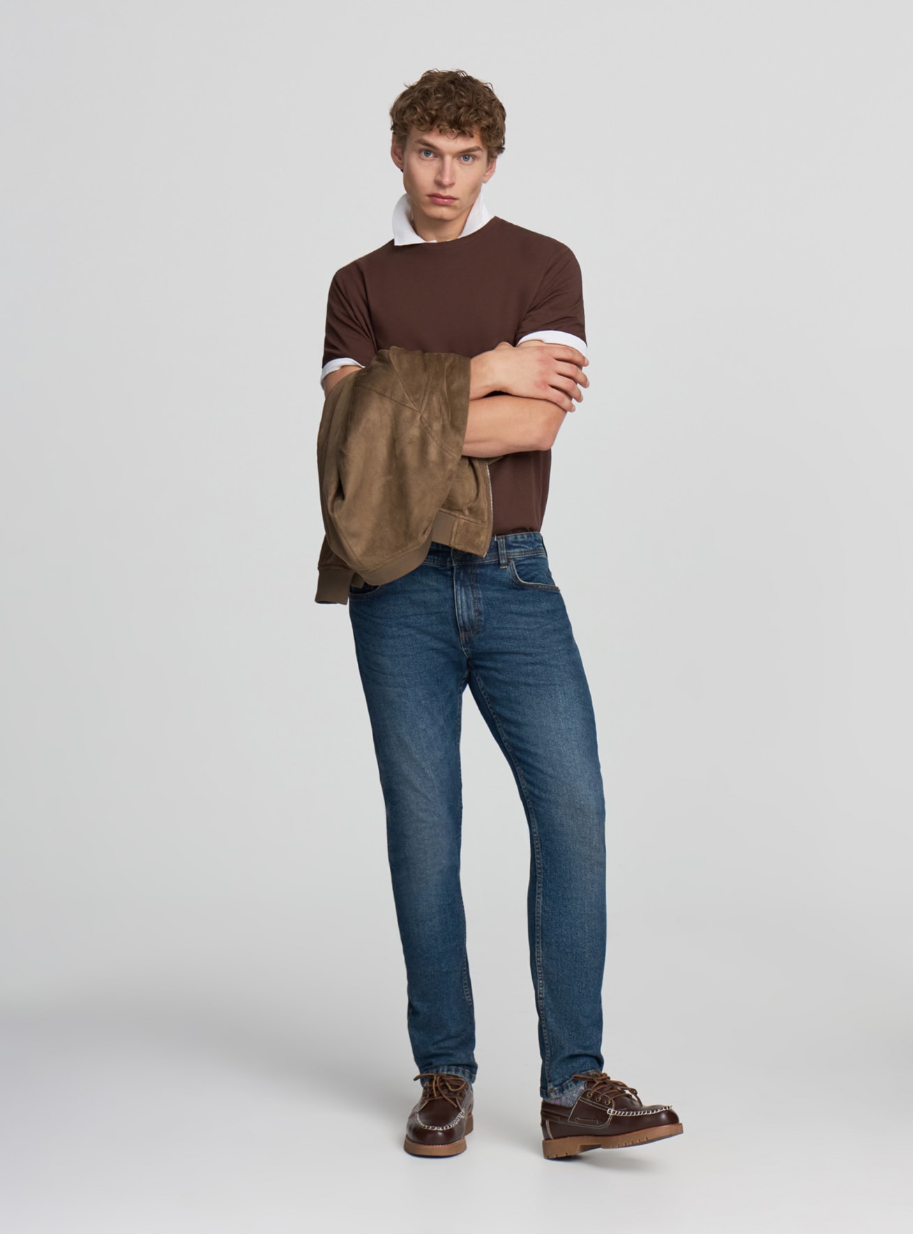 Long pants jeans Man Terranova