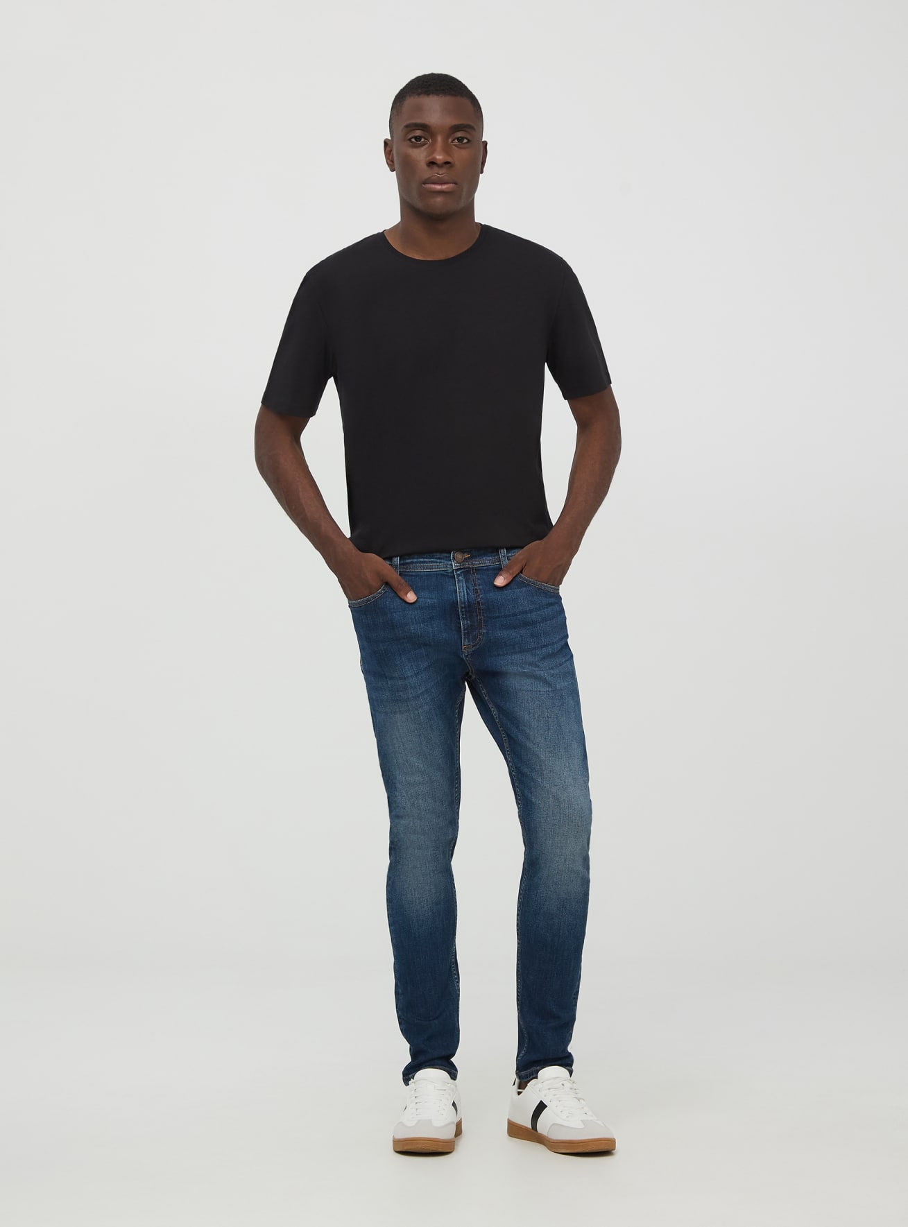Pantalone Jeans Lungo Herren Terranova