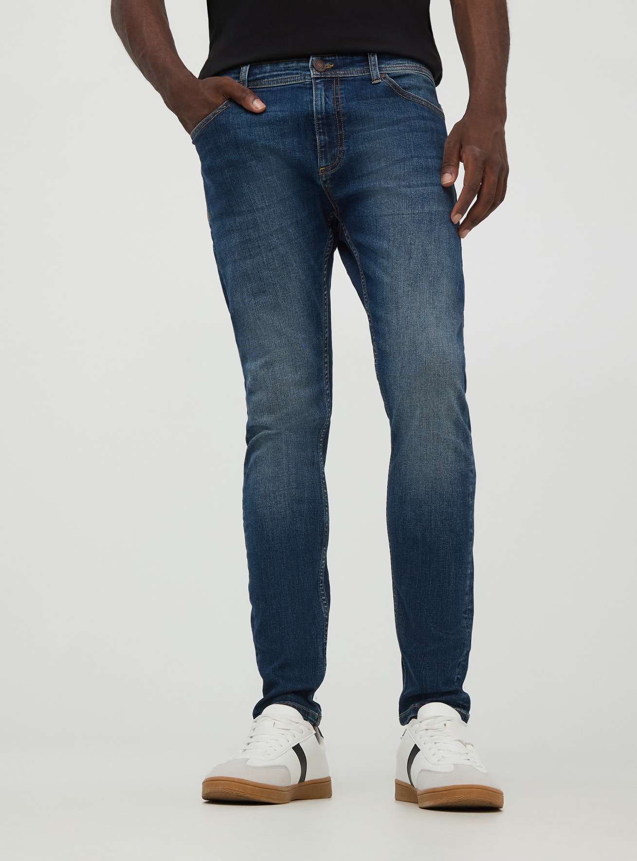 Pantalone Jeans Lungo Herren Terranova