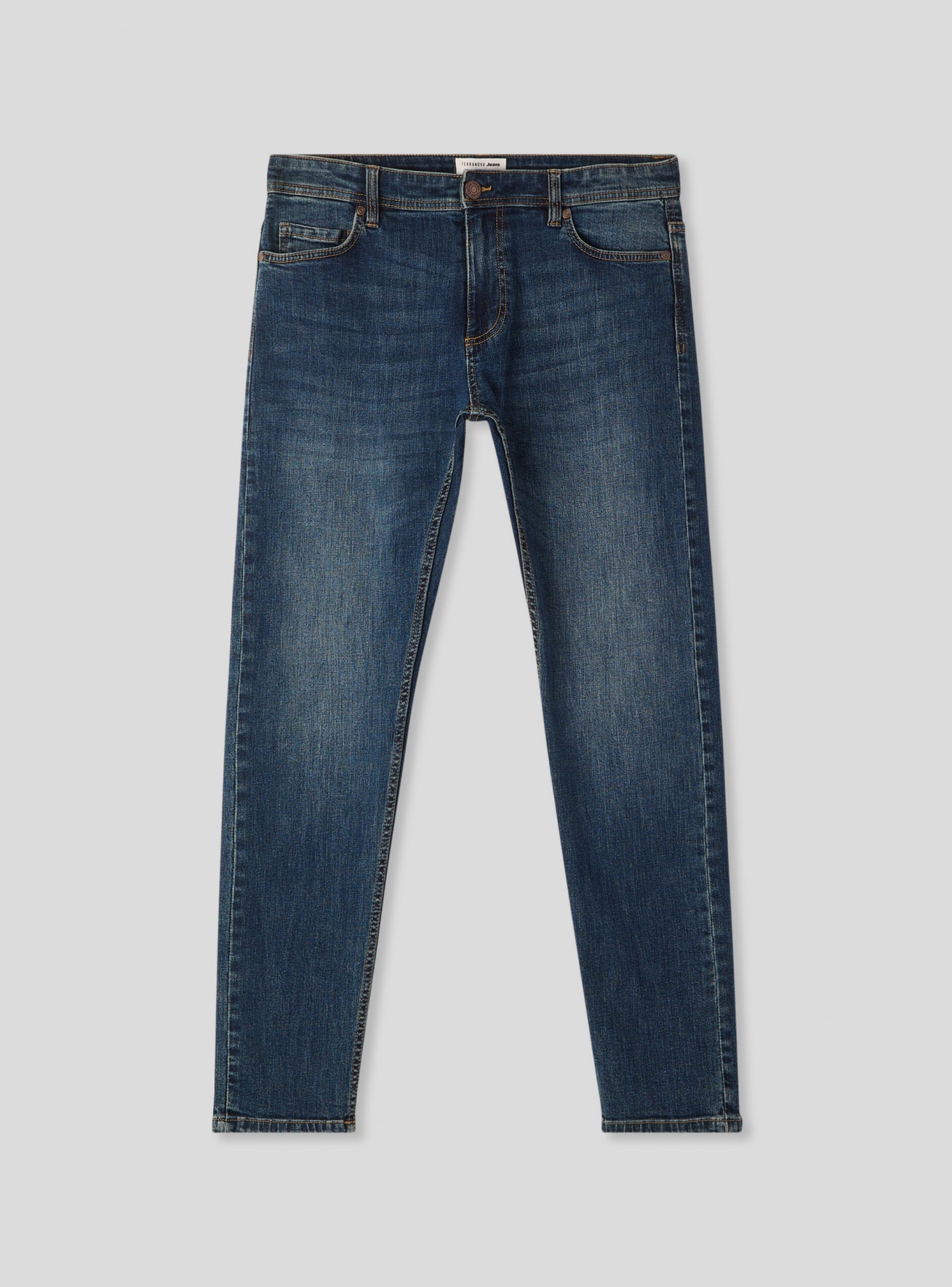 Pantalone Jeans Lungo Herren Terranova