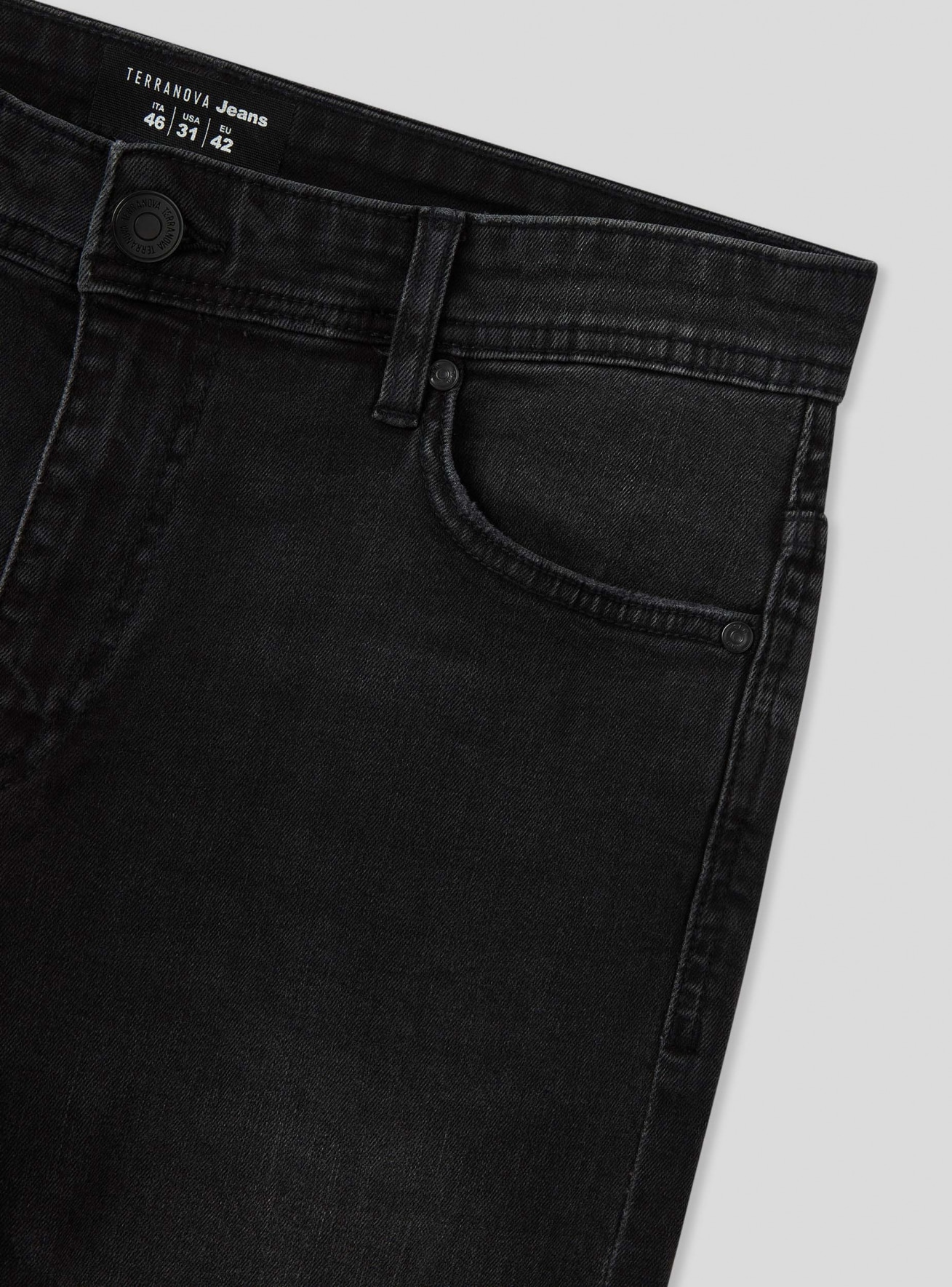 Pantalone Jeans Lungo Herren Terranova