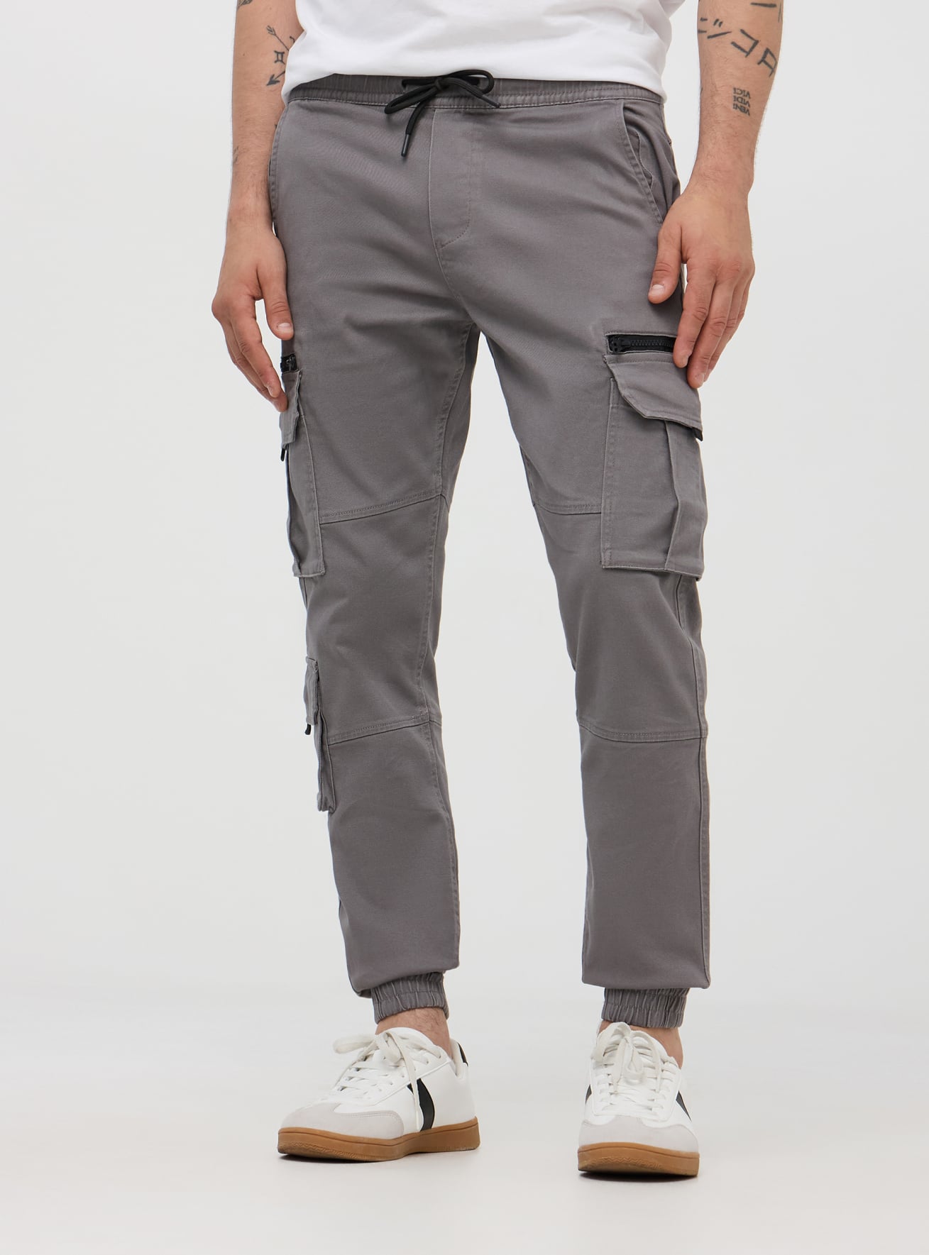 Grey rat Cargo joggers Buy Online Terranova