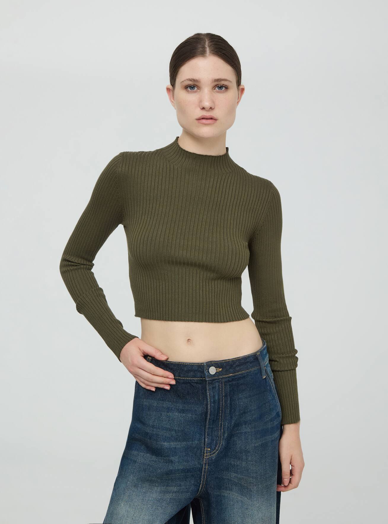 Military green jumper clearance