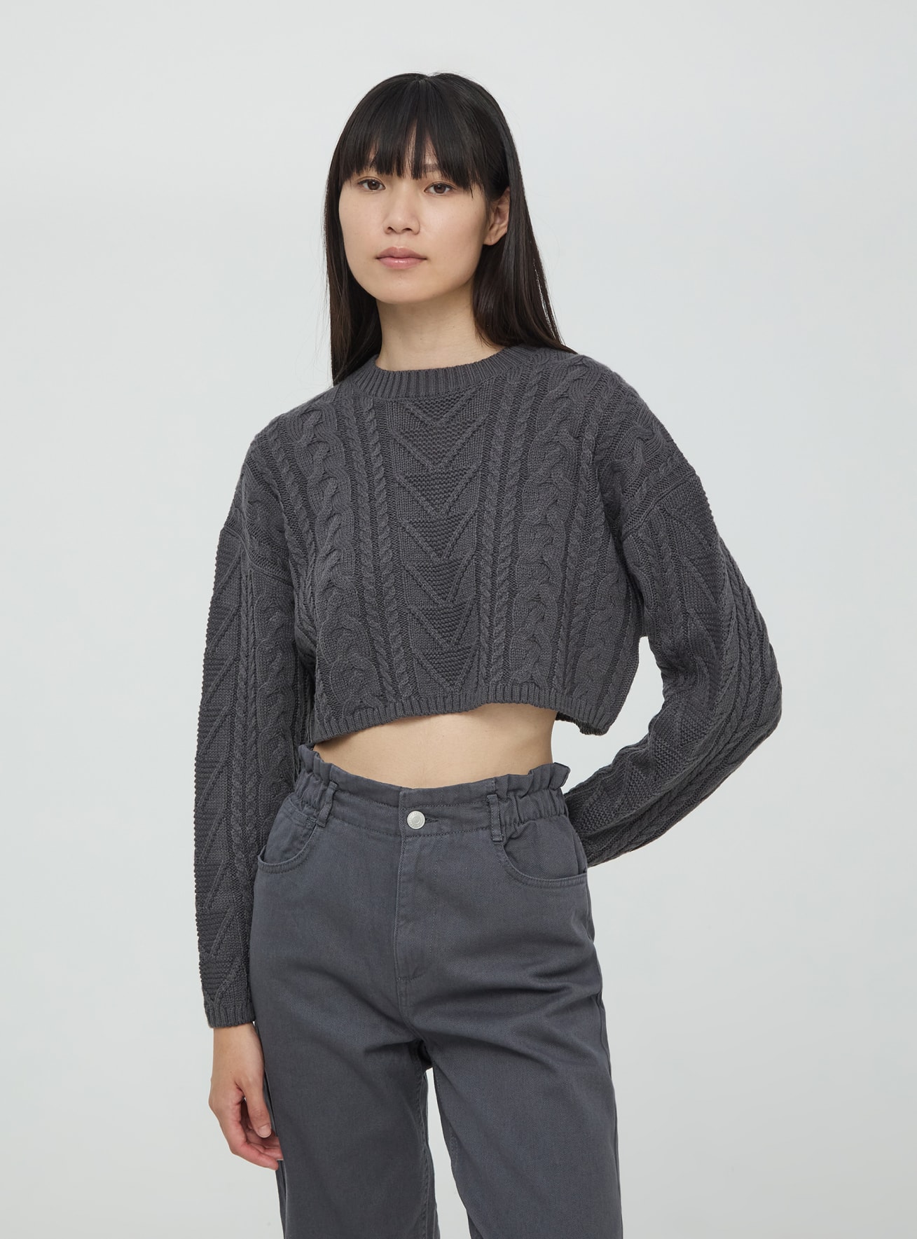Jumper and crop top 2025