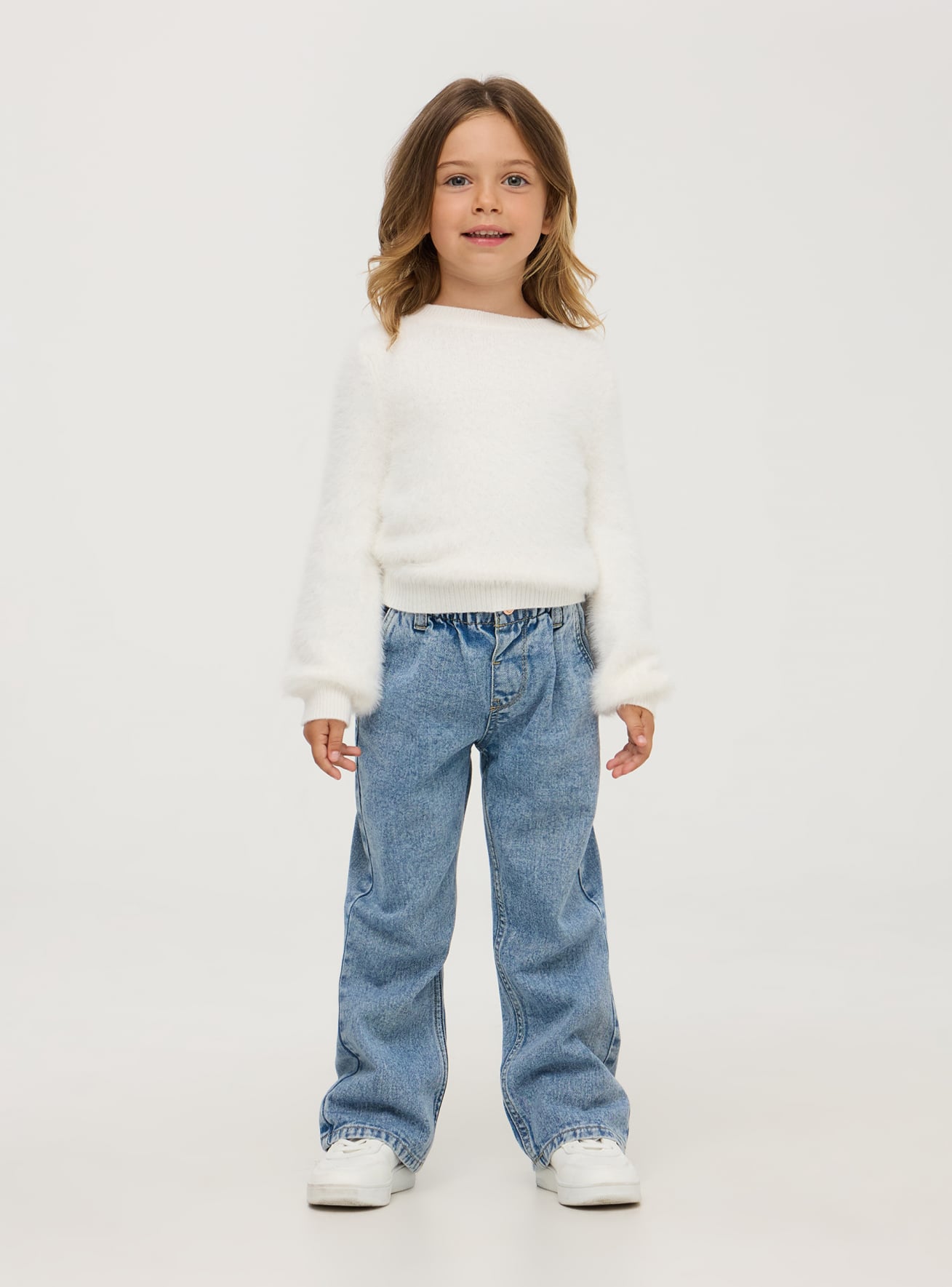 Soft fluffy jumper top