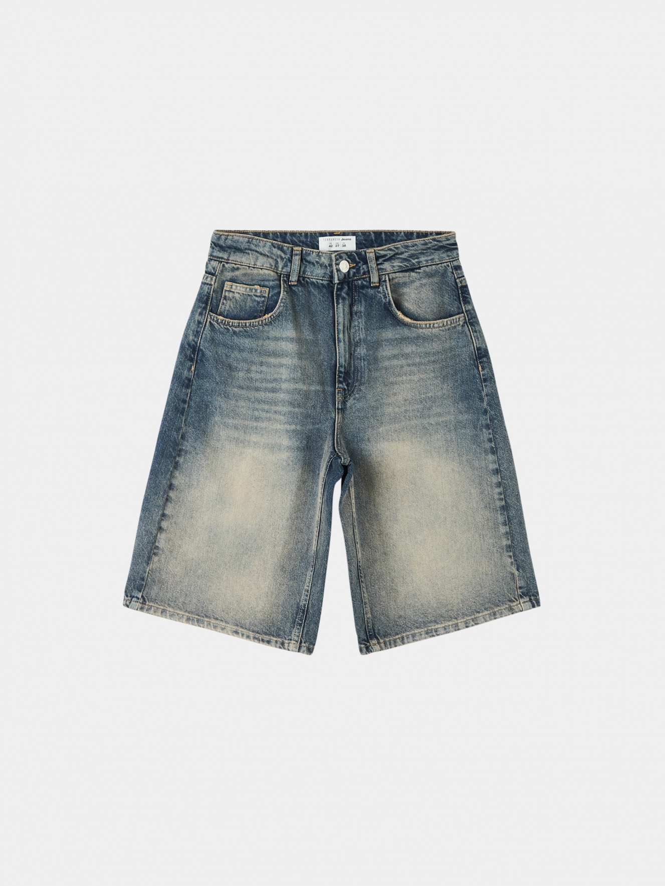 Pantalone Jeans Corto Donna Terranova