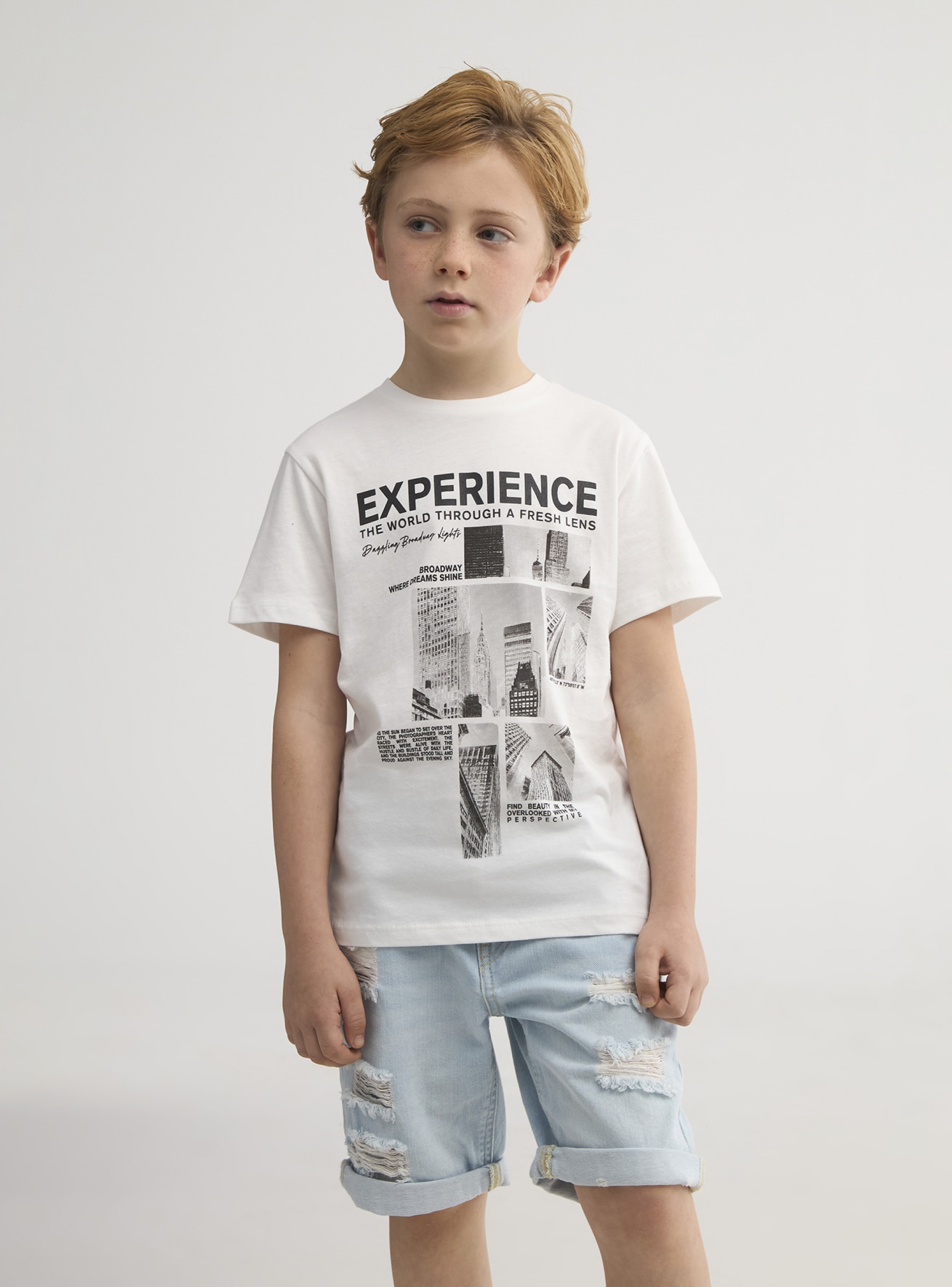 Camiseta manga corta Niño Terranova
