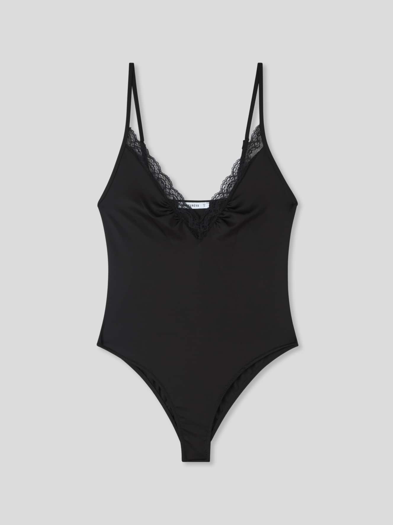 Body con dettagli in pizzo