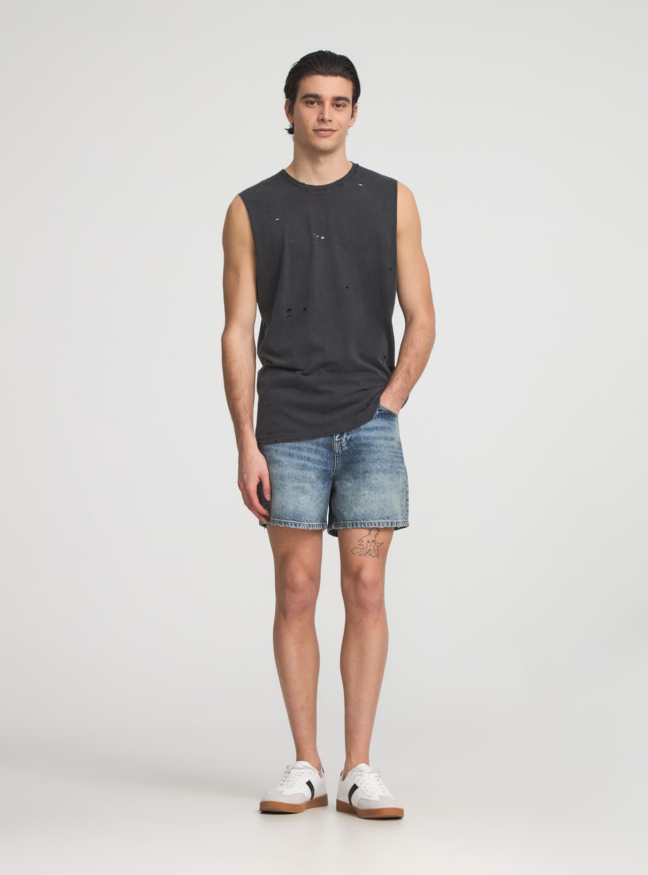 Pantalone Jeans Corto Herren Terranova