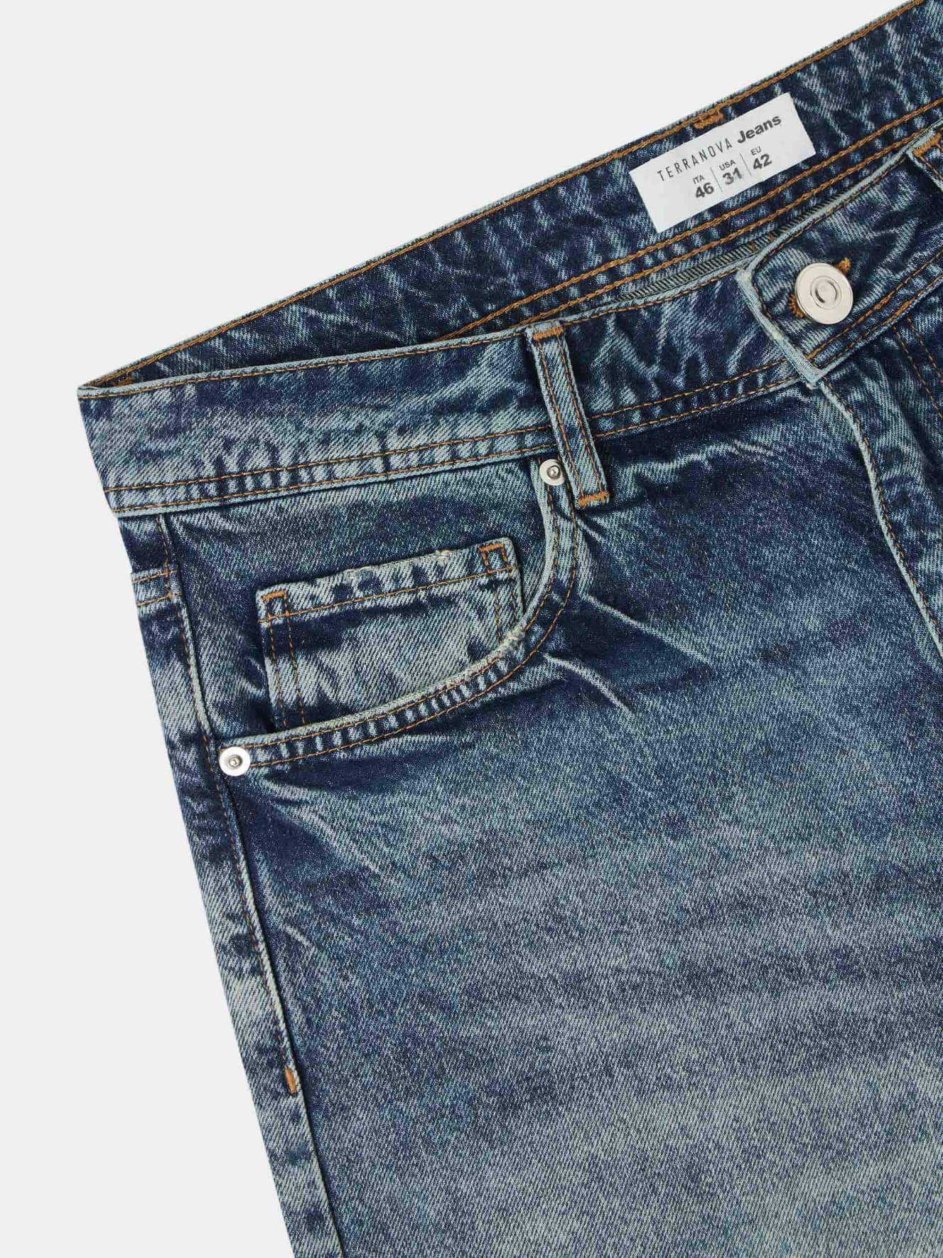 Pantalone Jeans Corto Herren Terranova