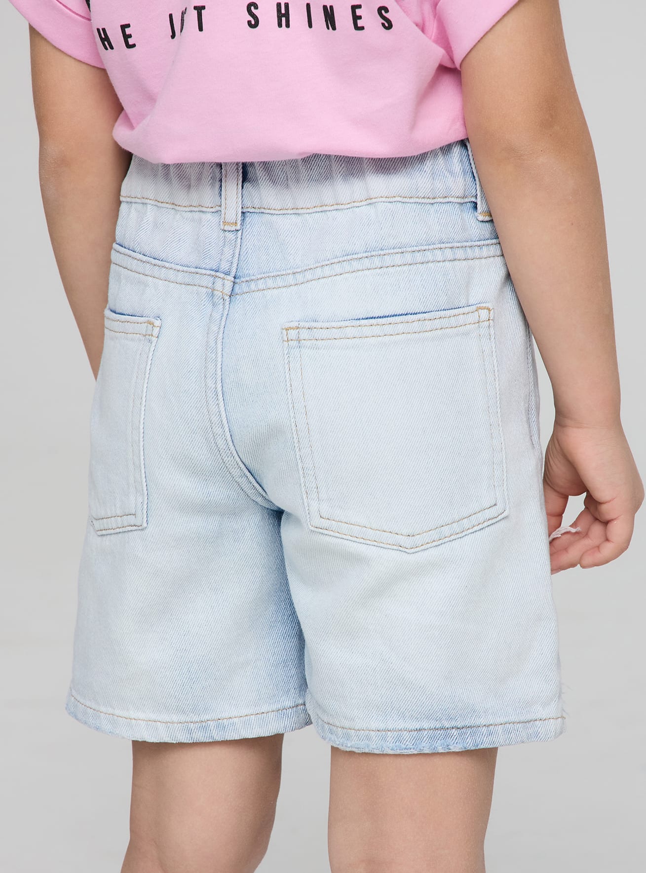 Pantalone Jeans Corto Mädchen Terranova