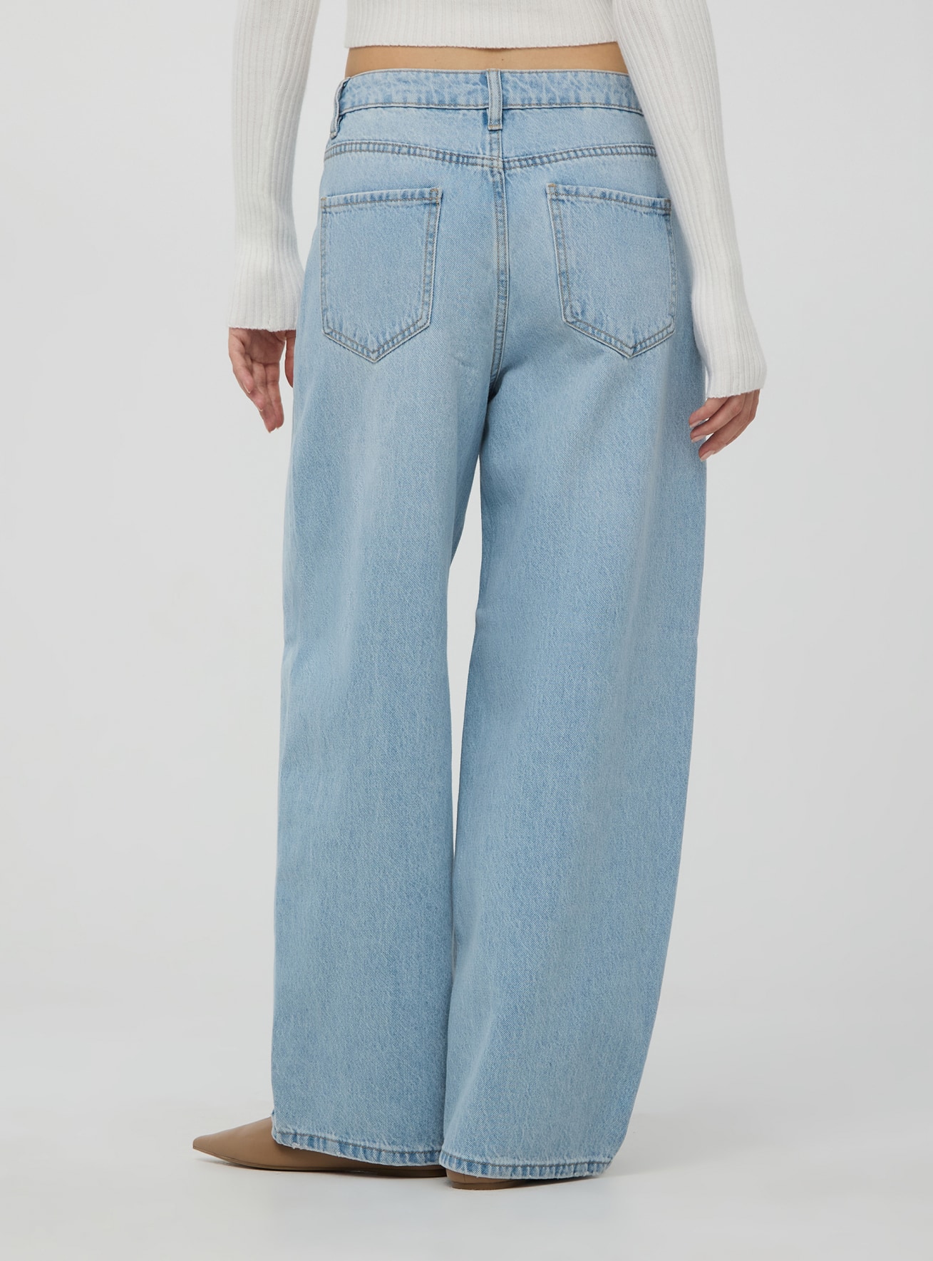 Long pants jeans Woman Terranova