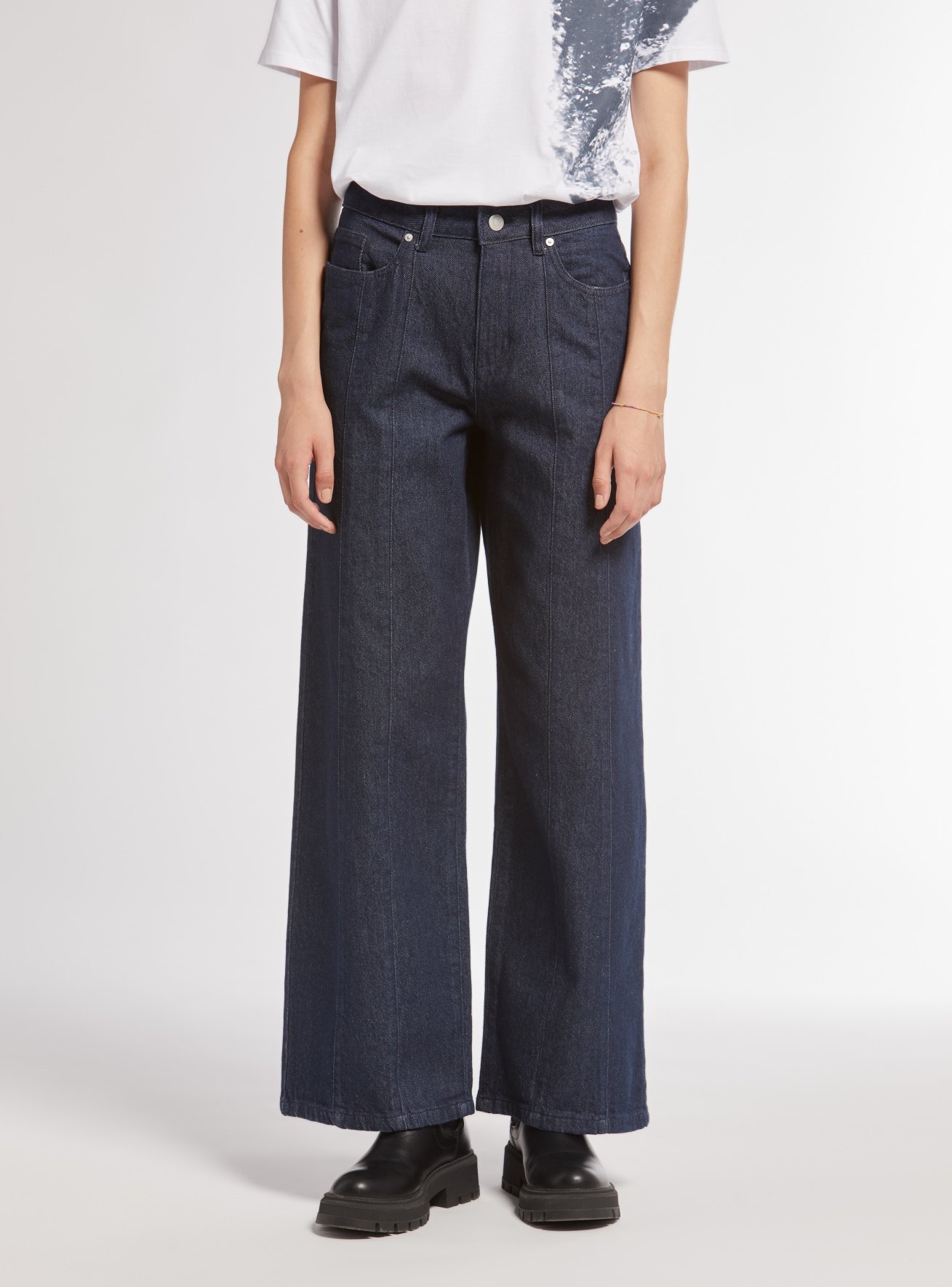 Pantalone Jeans Lungo Donna Terranova