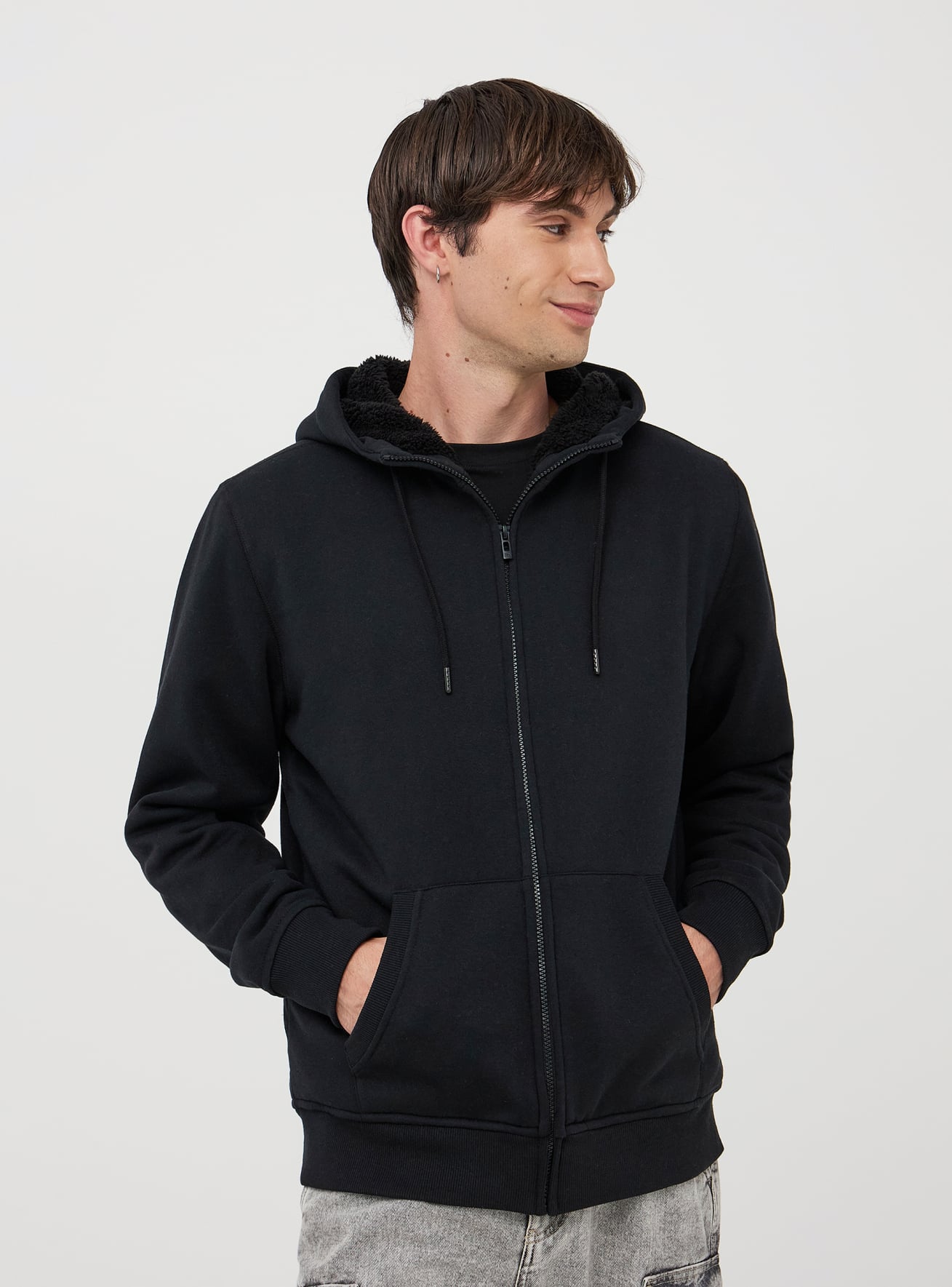 Terranova felpa con zip discount