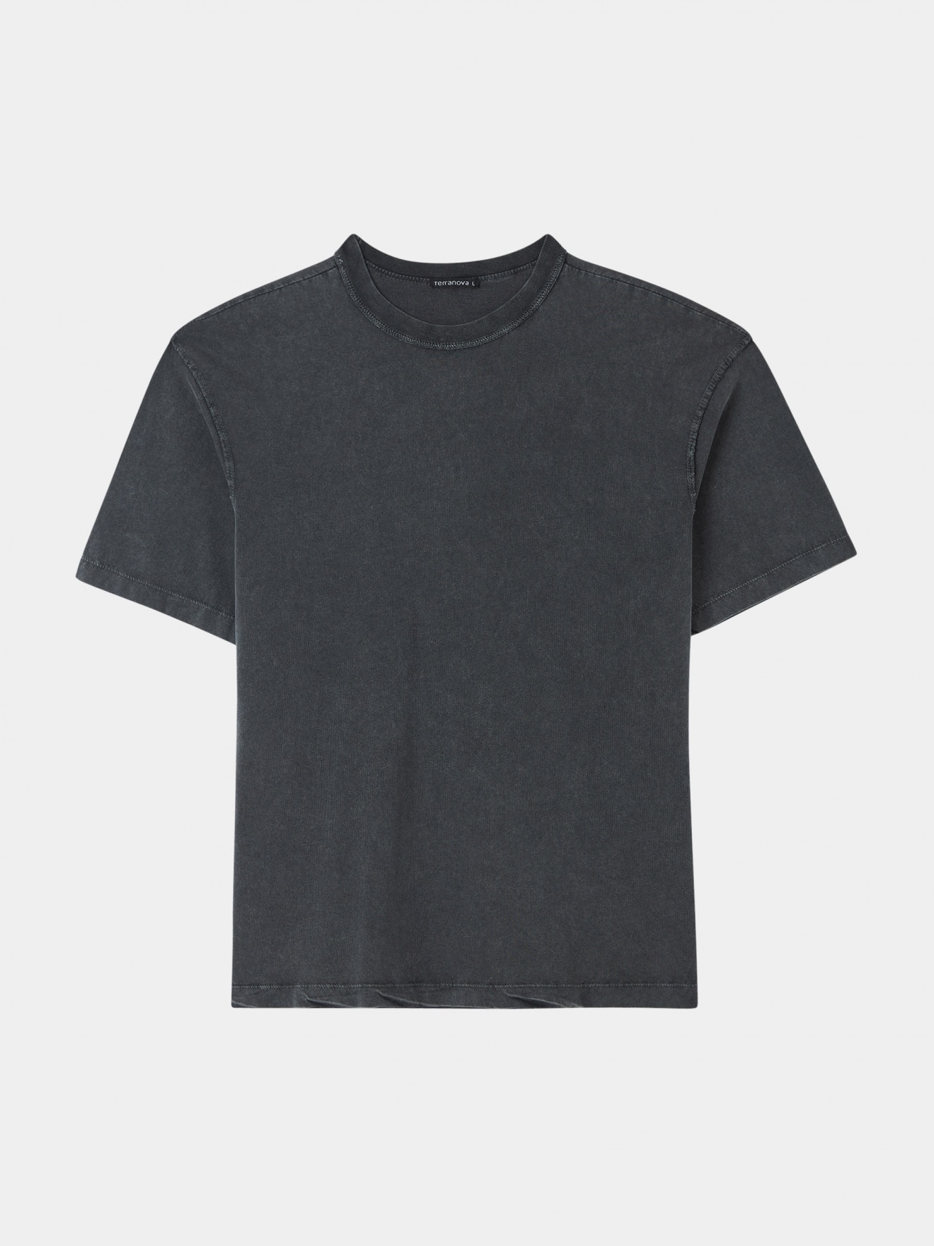 T-shirt oversize acid-wash 