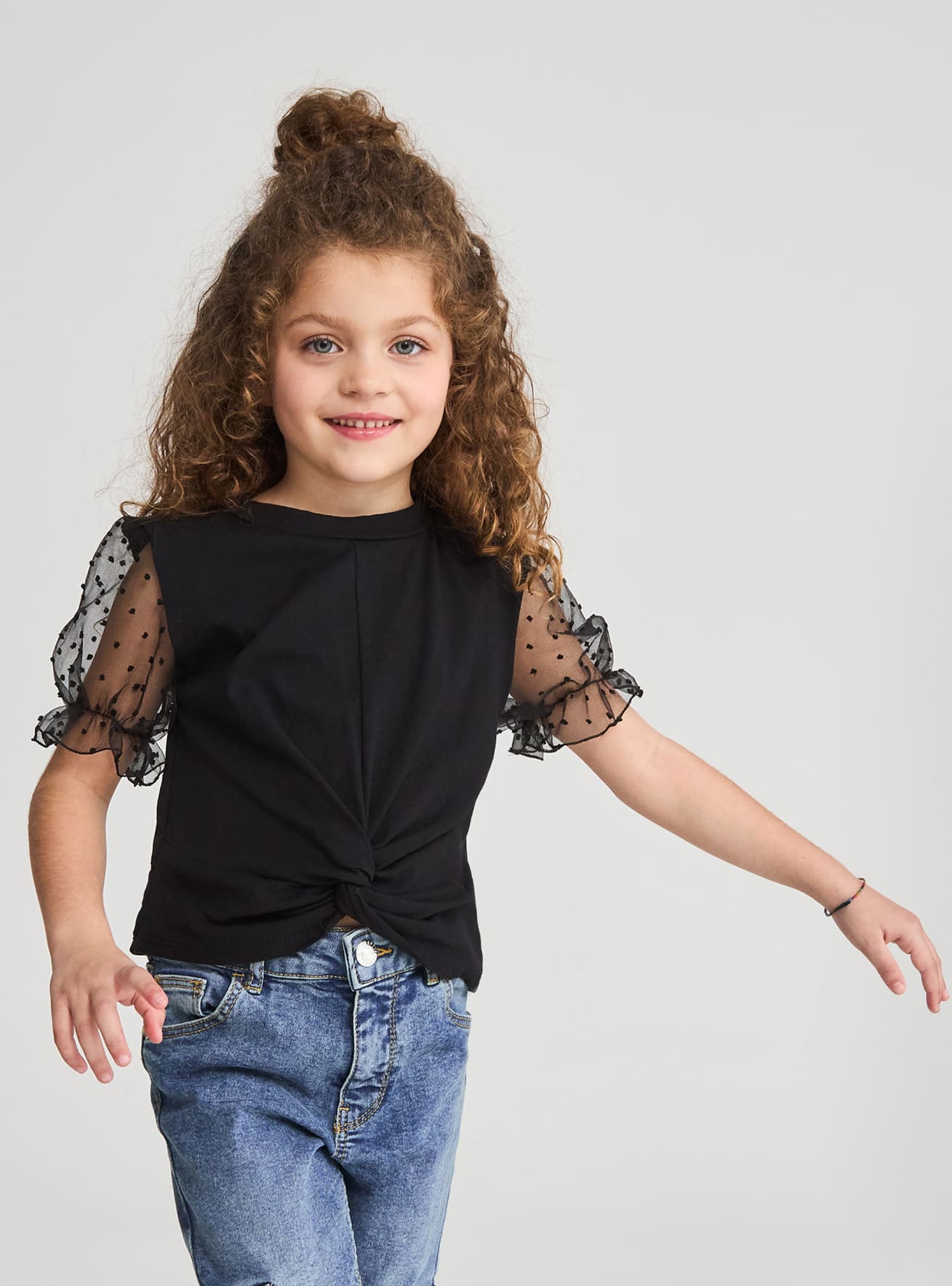 Camisa manga corta Niña Terranova