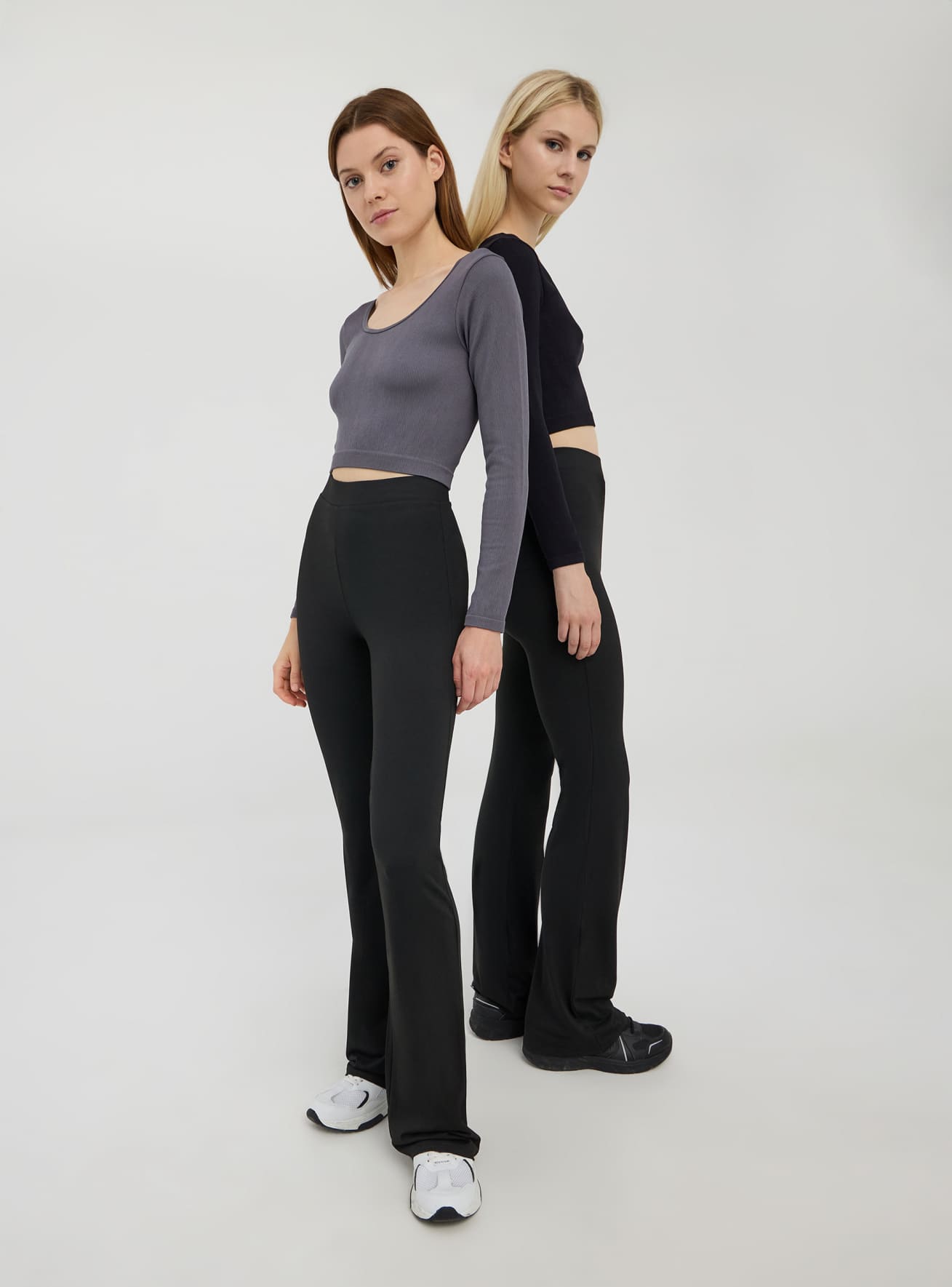 2x black leggings outlet