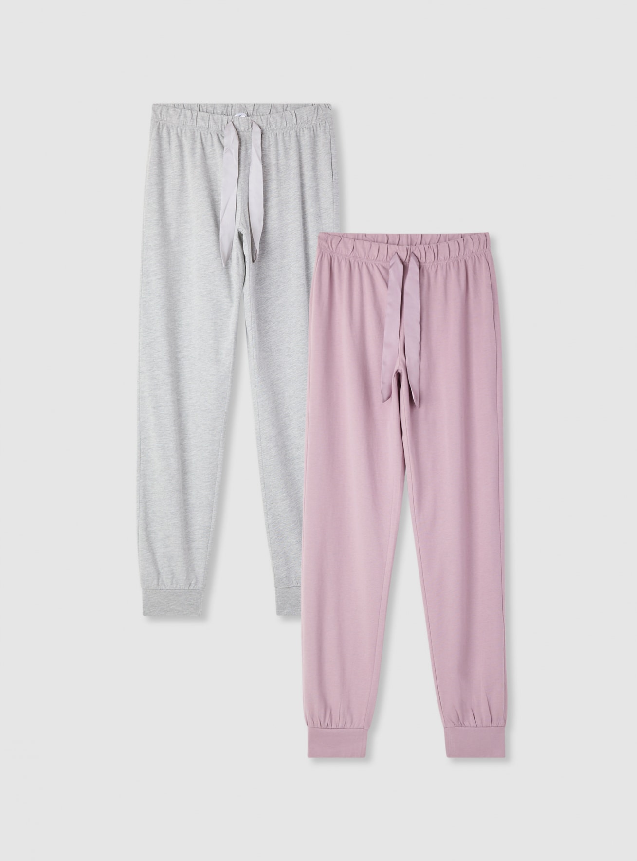 Pack 2 pantaloni tuta tinta unita